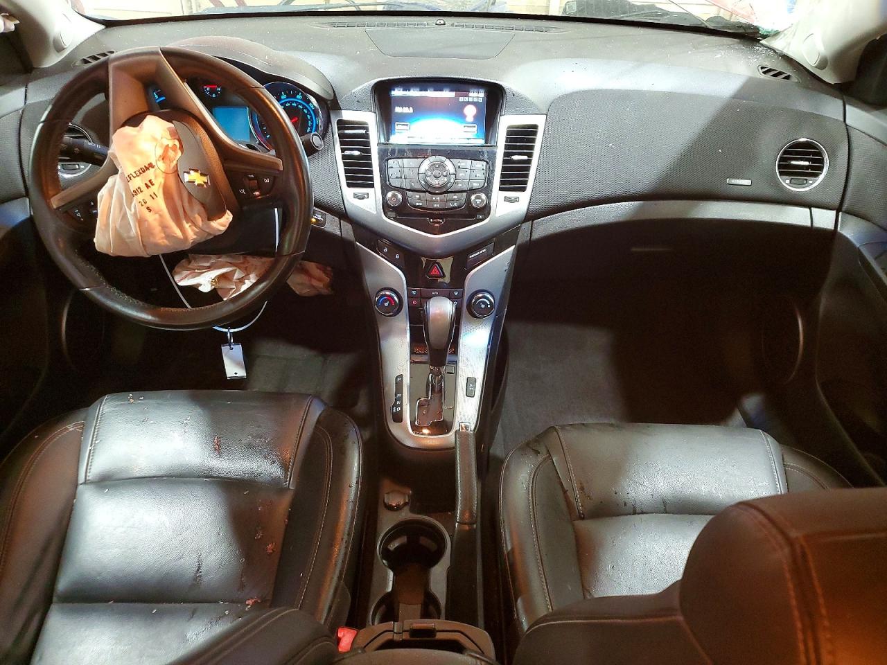 2012 Chevrolet Cruze Ltz Red vin: 1G1PH5SC6C7184361