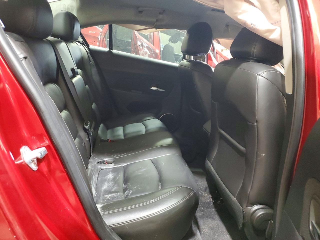 2012 Chevrolet Cruze Ltz Red vin: 1G1PH5SC6C7184361