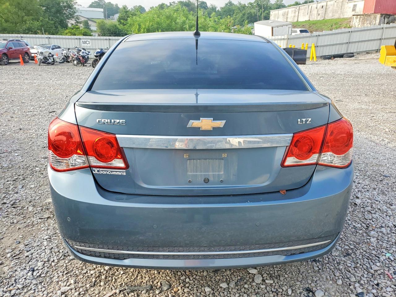 2012 Chevrolet Cruze Ltz Blue vin: 1G1PH5SC6C7327132