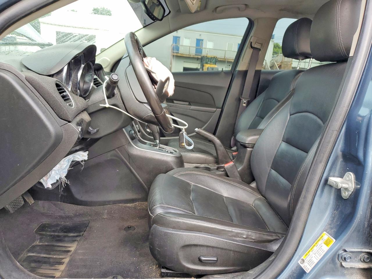 2012 Chevrolet Cruze Ltz Blue vin: 1G1PH5SC6C7327132
