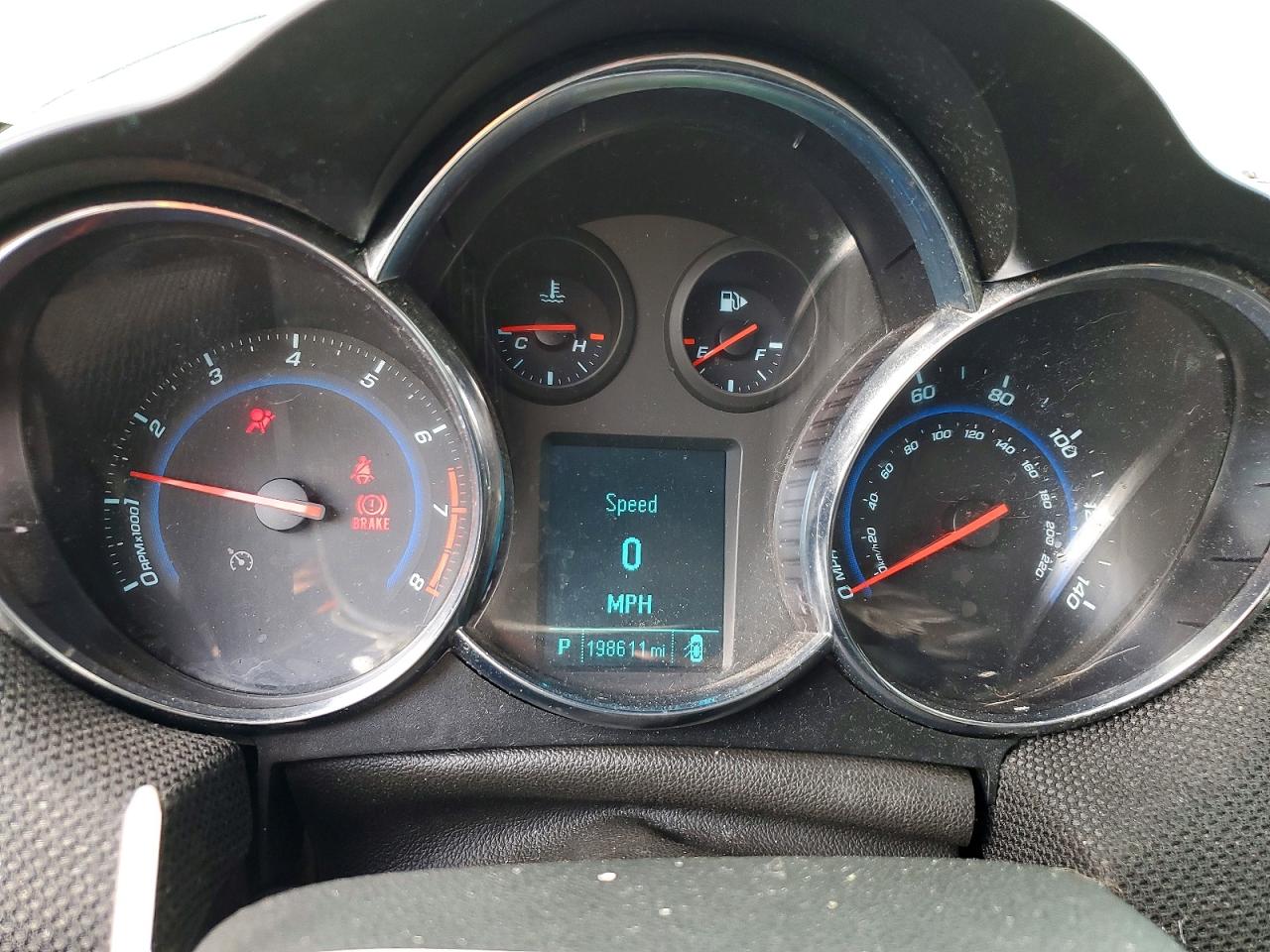 2012 Chevrolet Cruze Ltz Blue vin: 1G1PH5SC6C7327132