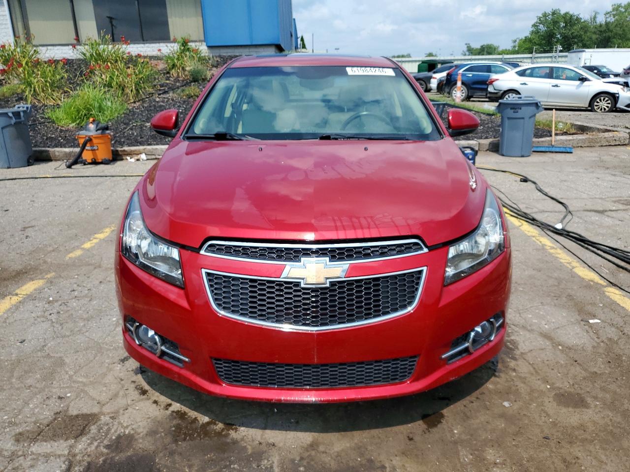 2012 Chevrolet Cruze Ltz Красный vin: 1G1PH5SC7C7178472