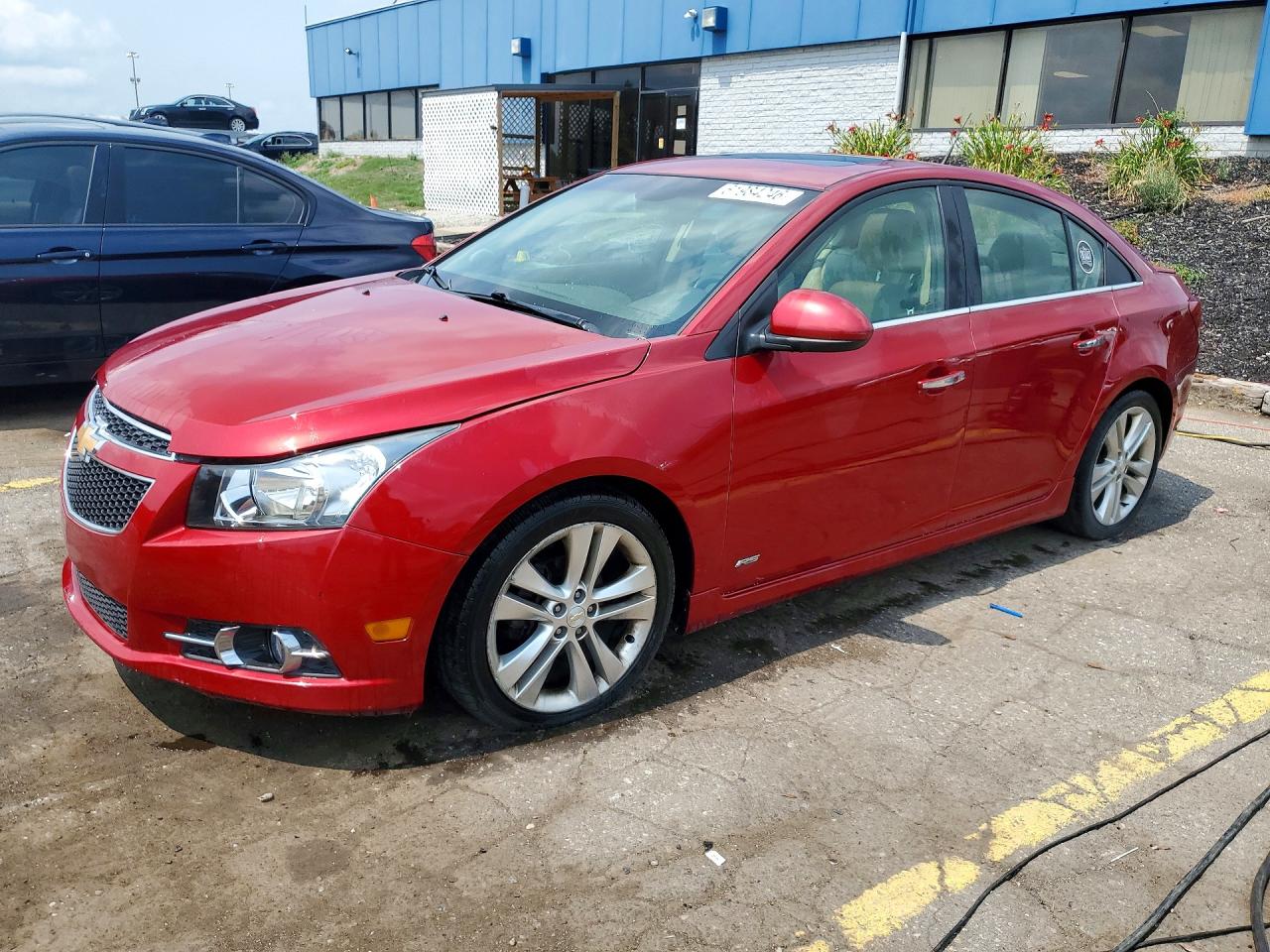 2012 Chevrolet Cruze Ltz Красный vin: 1G1PH5SC7C7178472