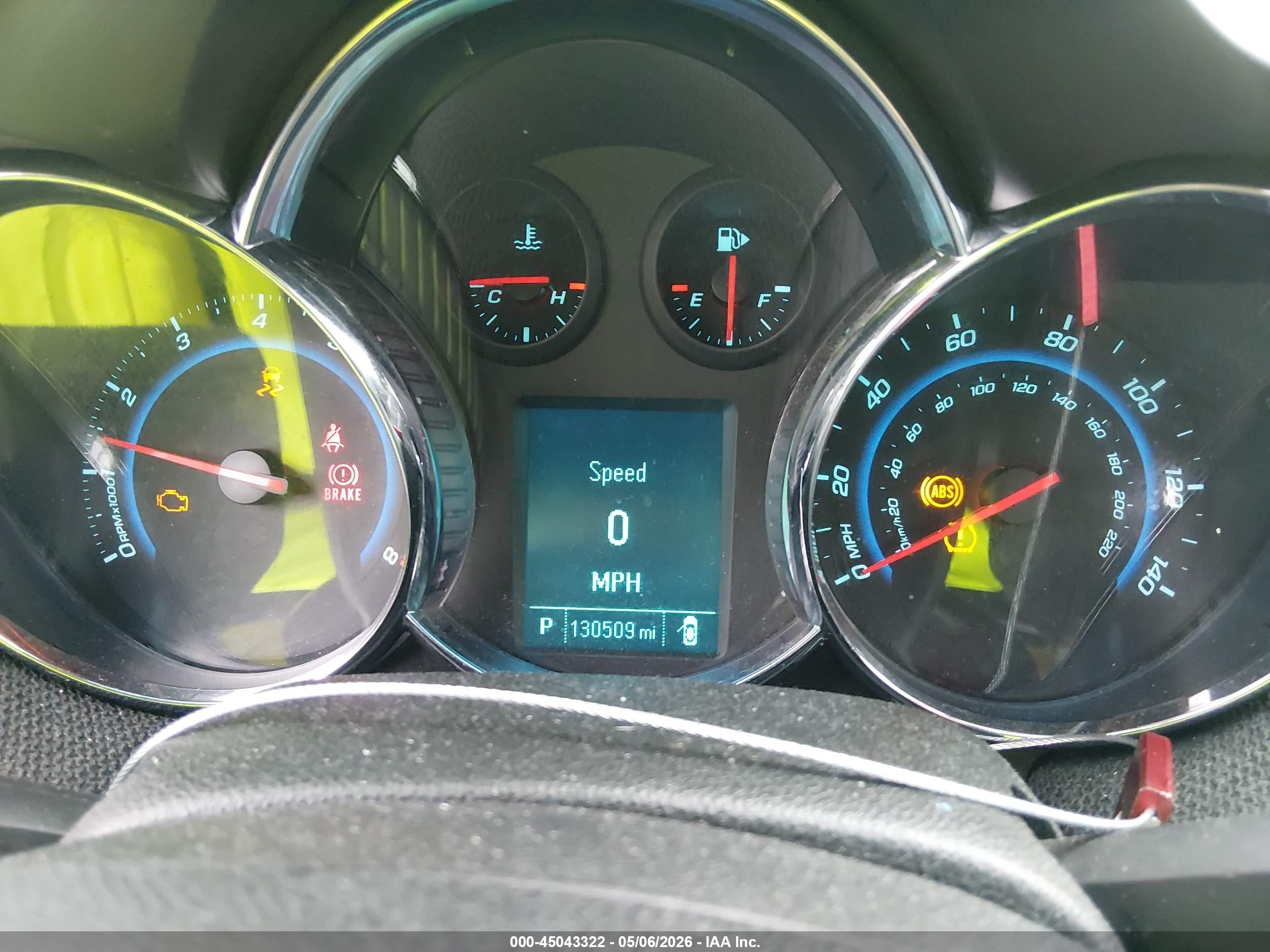 2012 Chevrolet Cruze Ltz Blue vin: 1G1PH5SC7C7304636