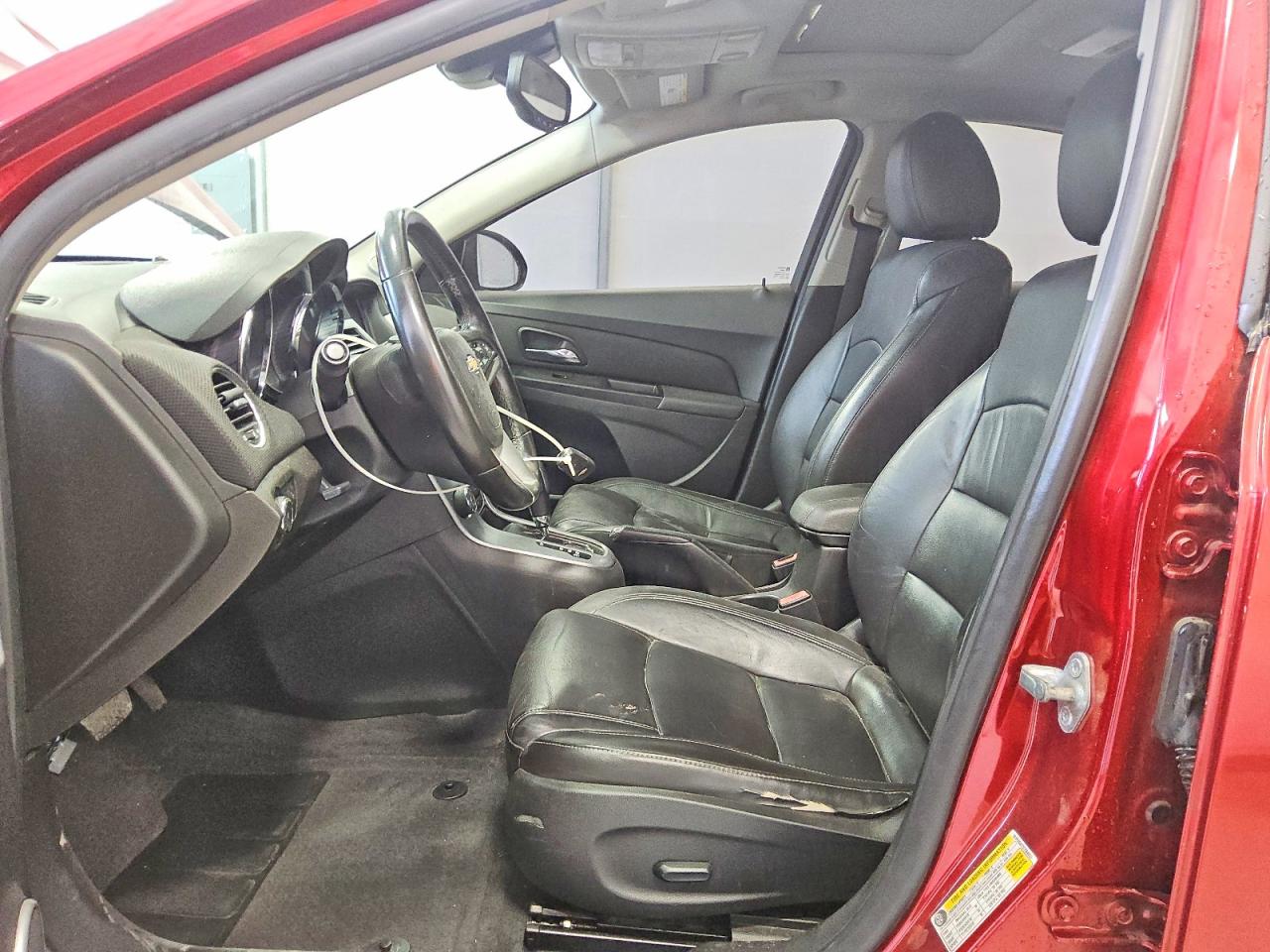 2012 Chevrolet Cruze Ltz Burgundy vin: 1G1PH5SC7C7354033
