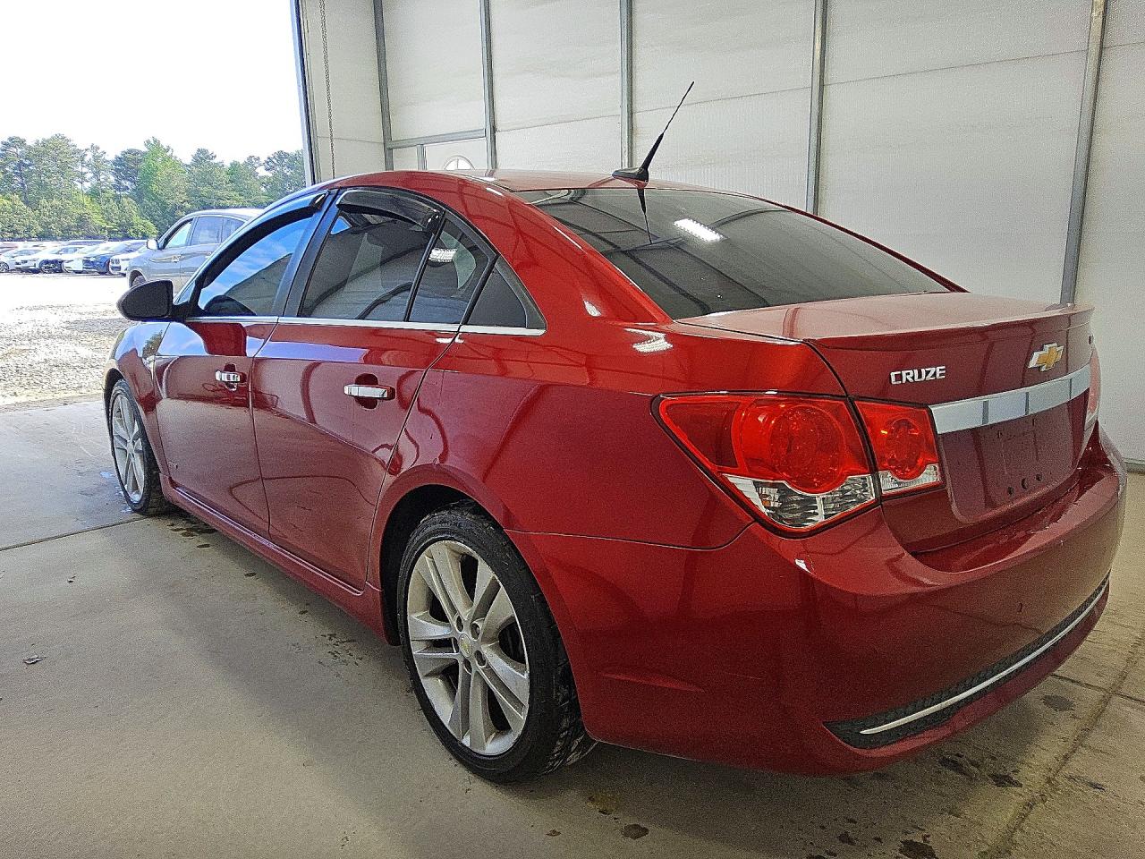 2012 Chevrolet Cruze Ltz Burgundy vin: 1G1PH5SC7C7354033