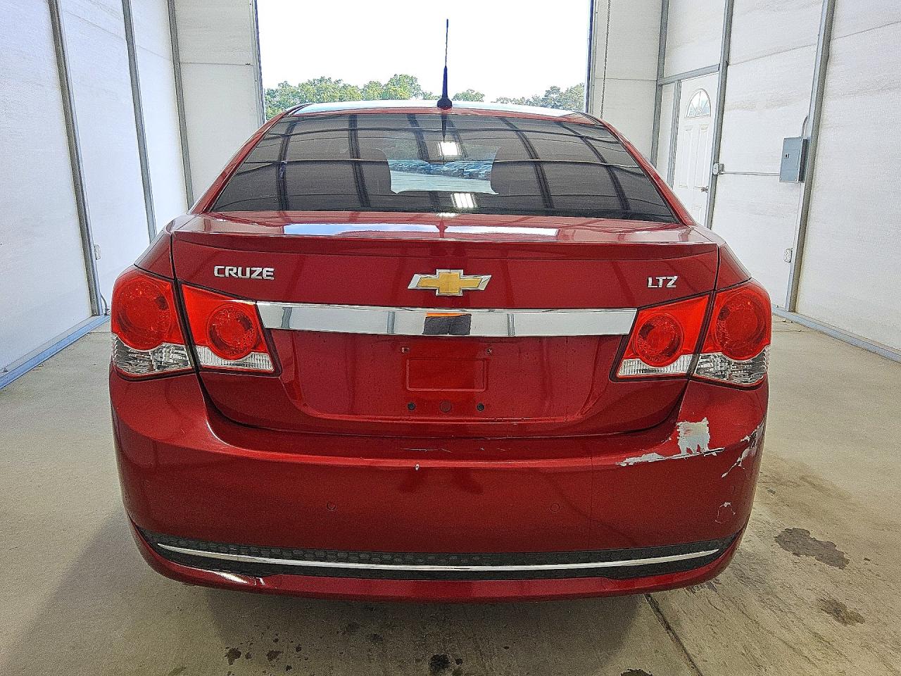 2012 Chevrolet Cruze Ltz Burgundy vin: 1G1PH5SC7C7354033
