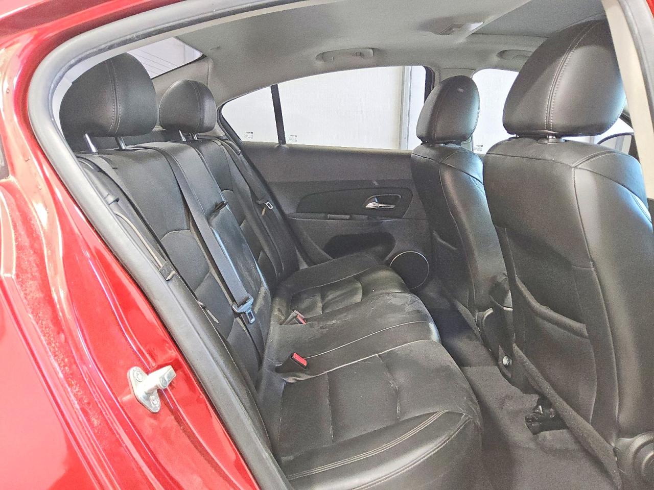 2012 Chevrolet Cruze Ltz Burgundy vin: 1G1PH5SC7C7354033