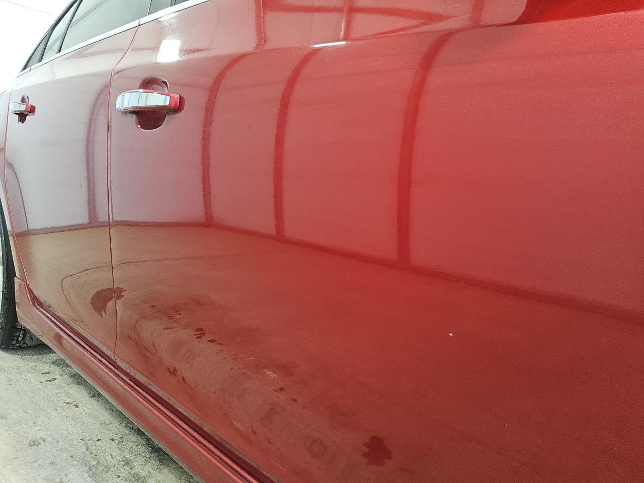 2012 Chevrolet Cruze Ltz Burgundy vin: 1G1PH5SC7C7354033 Damage: Right Front Door, Dent(S) W/ Paint Dmg, 1/8 To 1/2 Inch