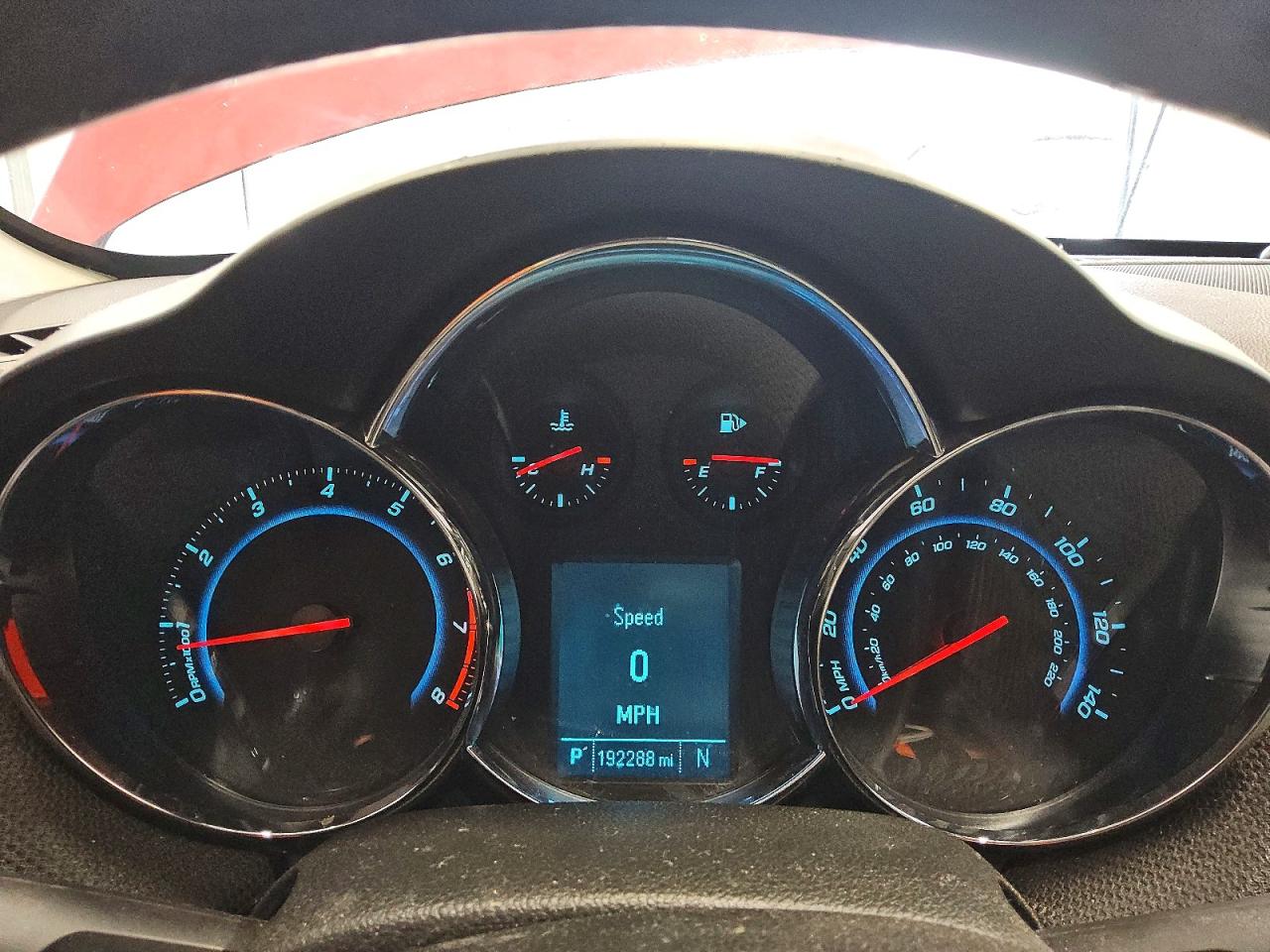 2012 Chevrolet Cruze Ltz Burgundy vin: 1G1PH5SC7C7354033