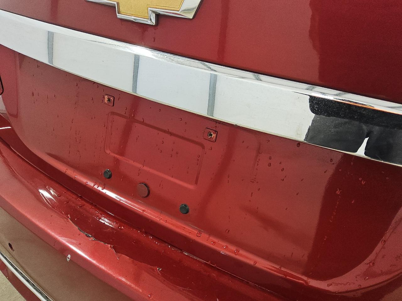 2012 Chevrolet Cruze Ltz Burgundy vin: 1G1PH5SC7C7354033 Damage: Rear Bumper, Dent(S) W/ Paint Dmg, > 12 Inches