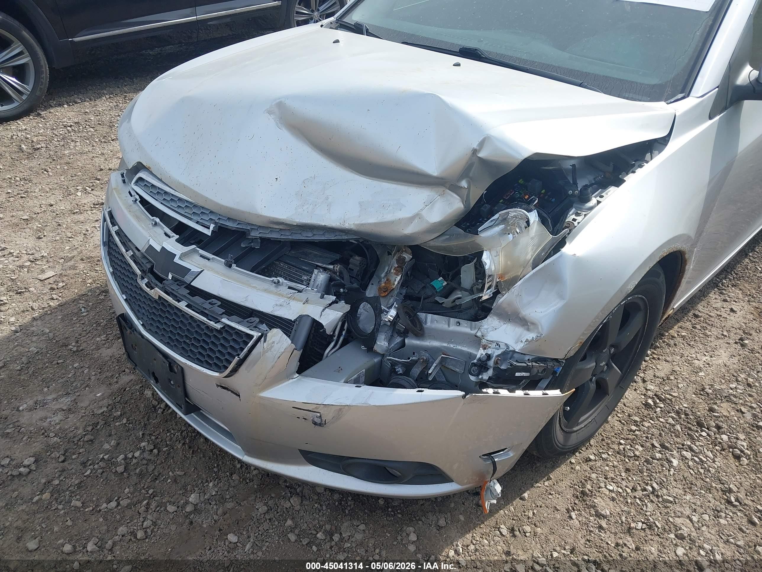 2012 Chevrolet Cruze Ltz Silver vin: 1G1PH5SC9C7134442