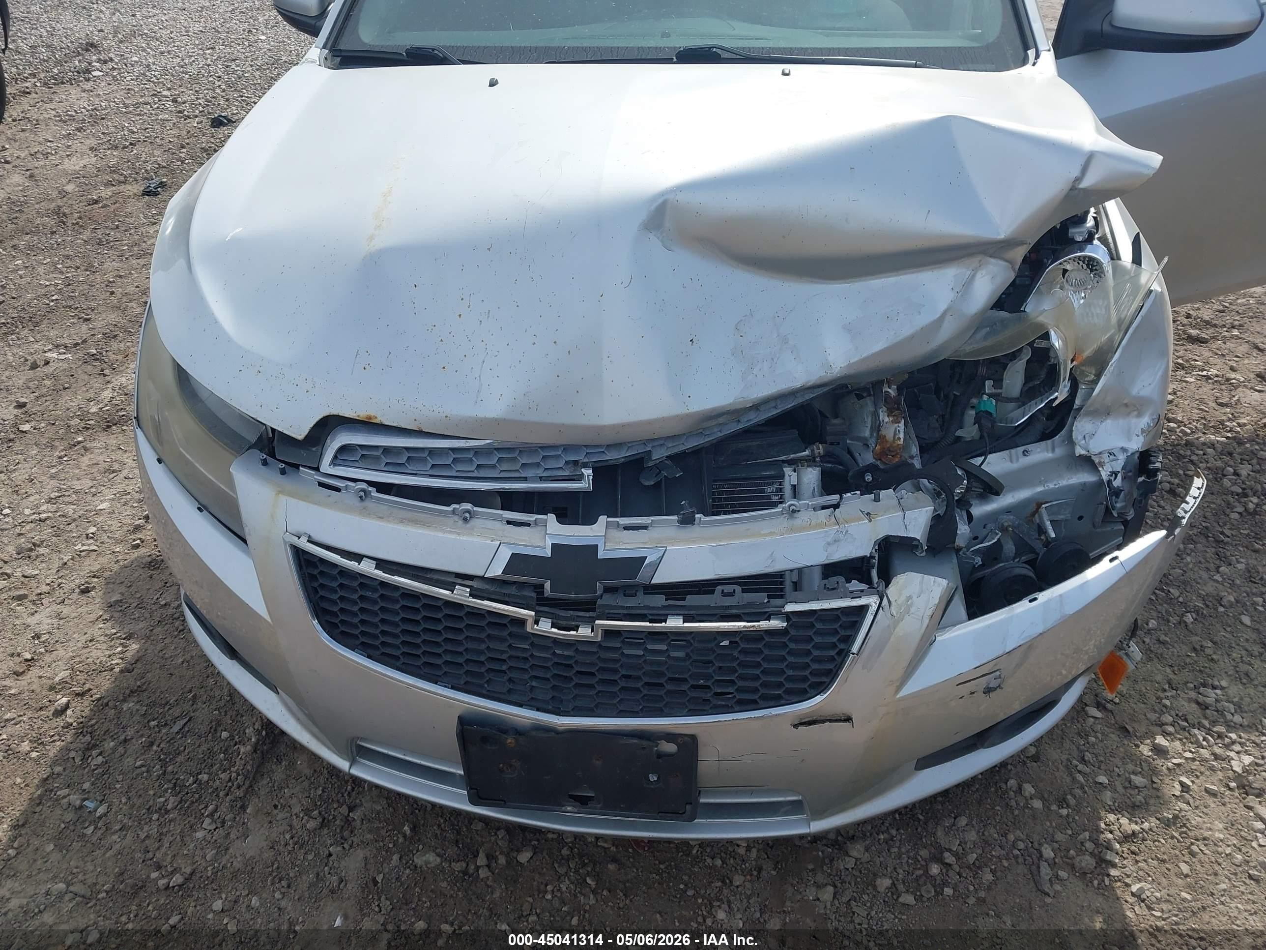 2012 Chevrolet Cruze Ltz Silver vin: 1G1PH5SC9C7134442