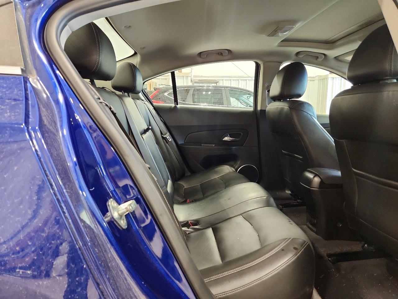 2012 Chevrolet Cruze Ltz Blue vin: 1G1PH5SC9C7229776