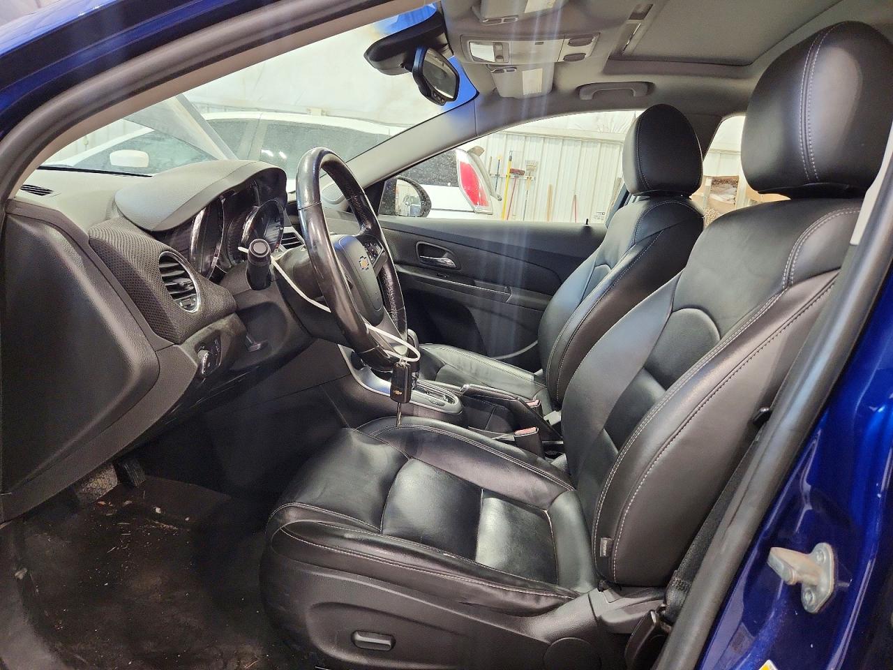 2012 Chevrolet Cruze Ltz Blue vin: 1G1PH5SC9C7229776