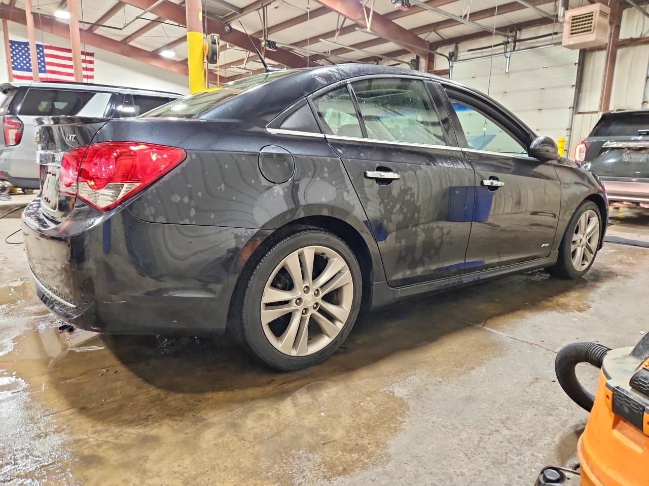 2012 Chevrolet Cruze Ltz Черный vin: 1G1PH5SCXC7158961