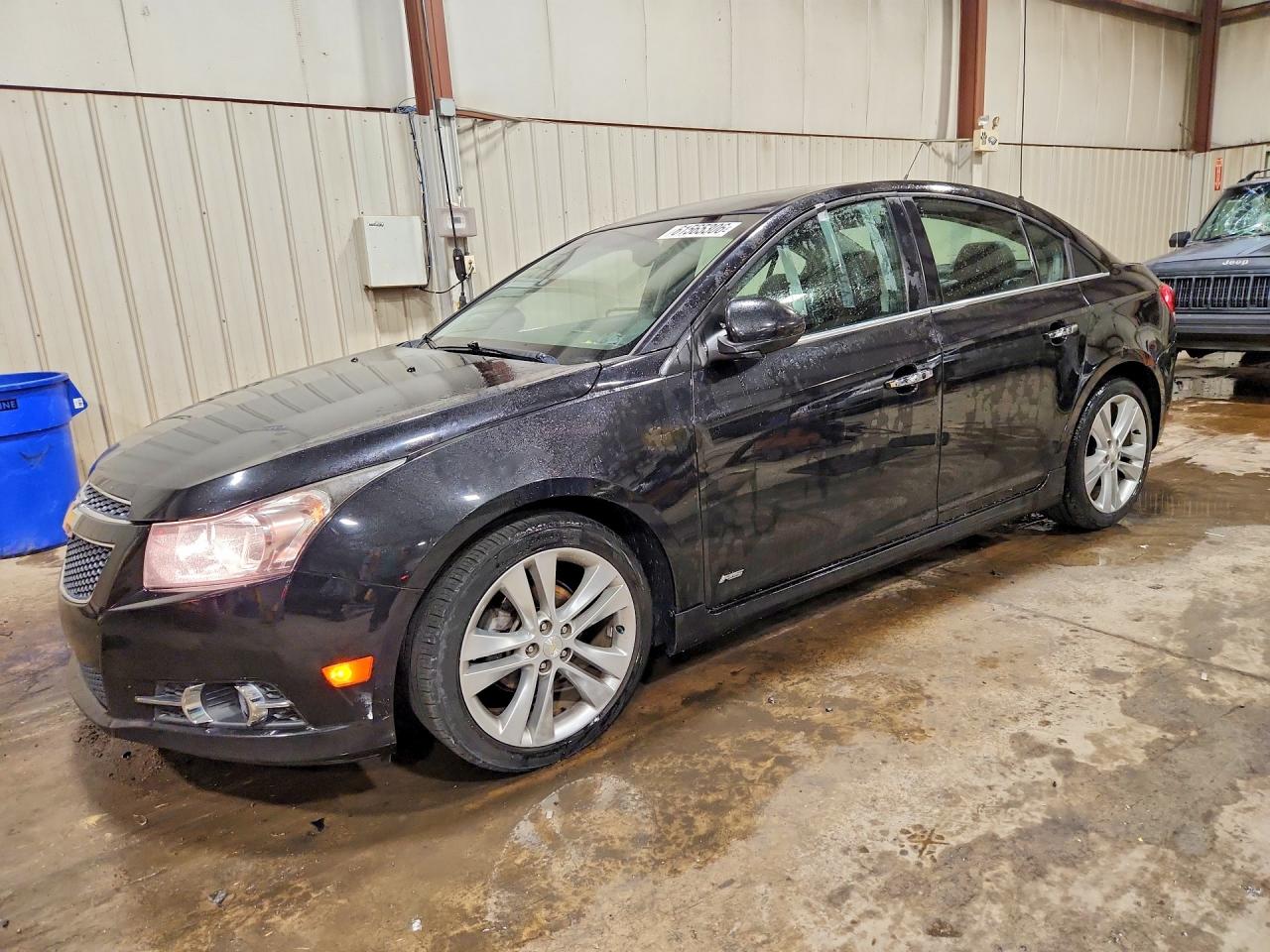 2012 Chevrolet Cruze Ltz Черный vin: 1G1PH5SCXC7158961