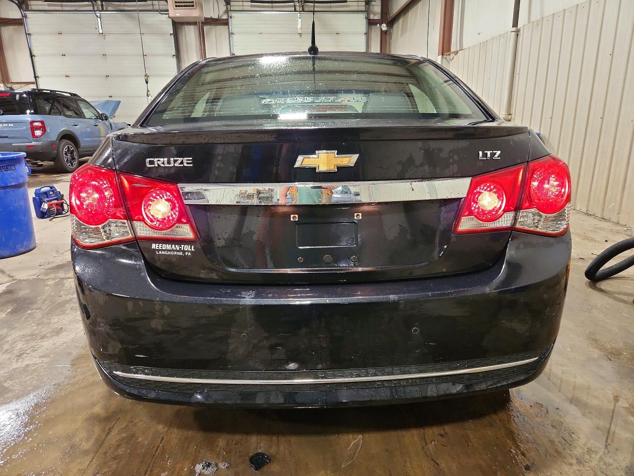 2012 Chevrolet Cruze Ltz Черный vin: 1G1PH5SCXC7158961