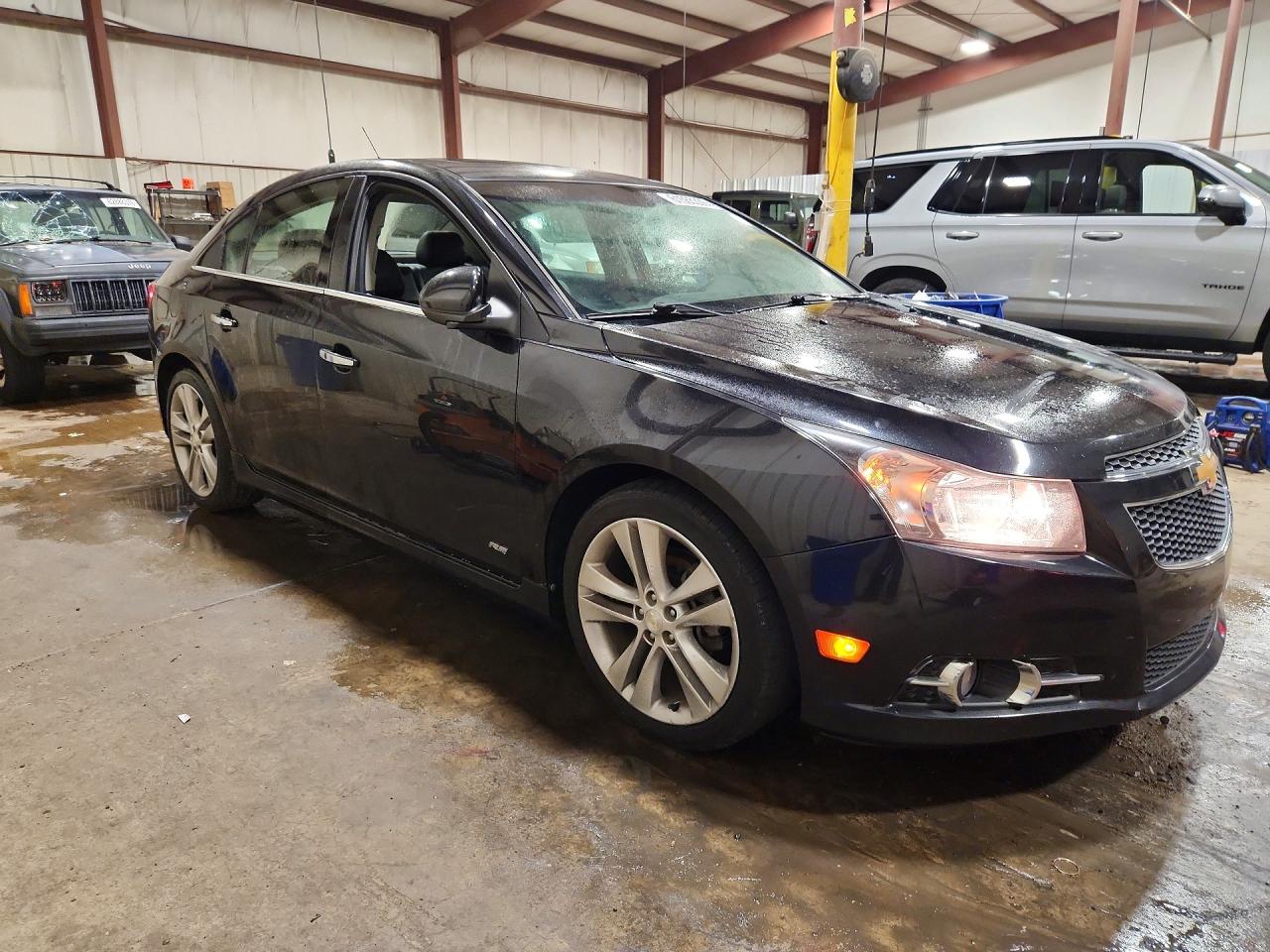 2012 Chevrolet Cruze Ltz Черный vin: 1G1PH5SCXC7158961