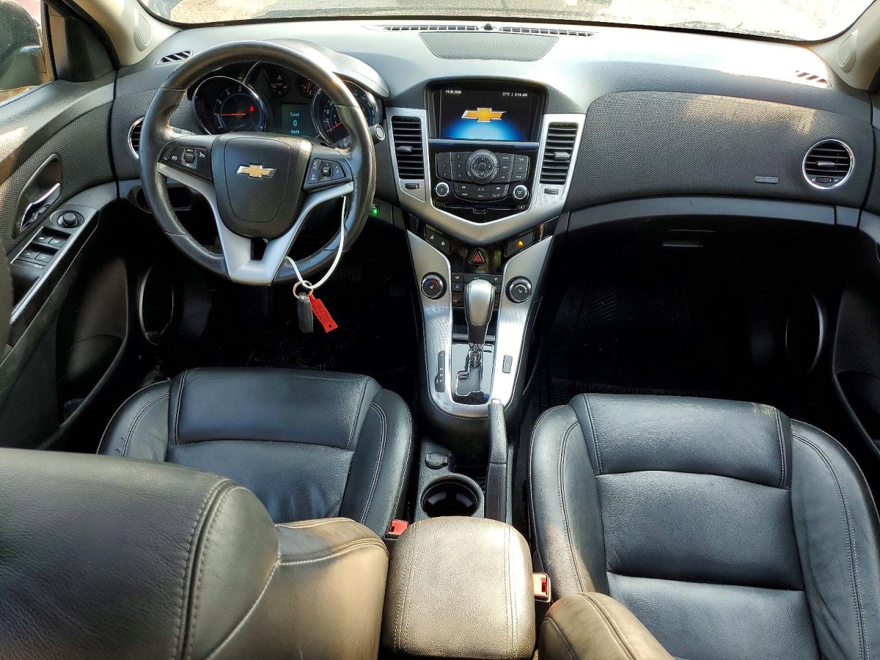 2012 Chevrolet Cruze Ltz Black vin: 1G1PH5SCXC7191281