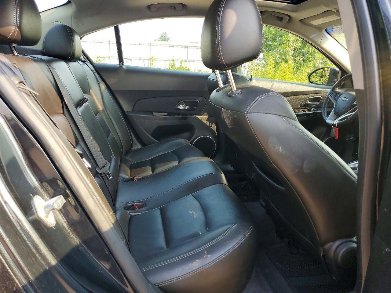 2012 Chevrolet Cruze Ltz Black vin: 1G1PH5SCXC7191281