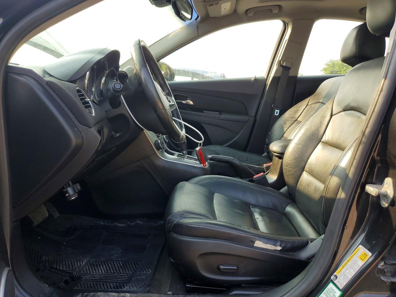 2012 Chevrolet Cruze Ltz Black vin: 1G1PH5SCXC7191281