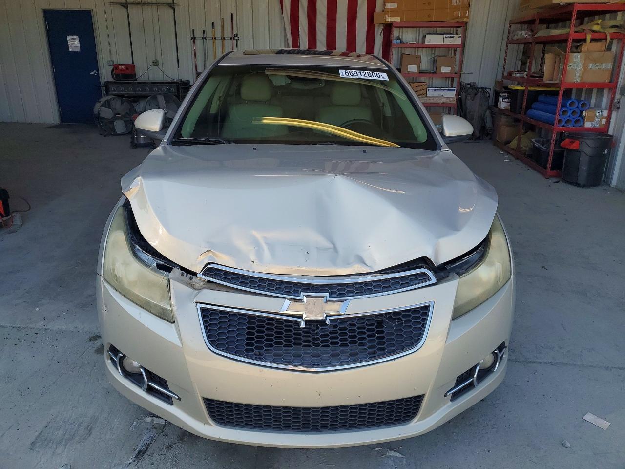 2012 Chevrolet Cruze Ltz Золотой vin: 1G1PH5SCXC7209178