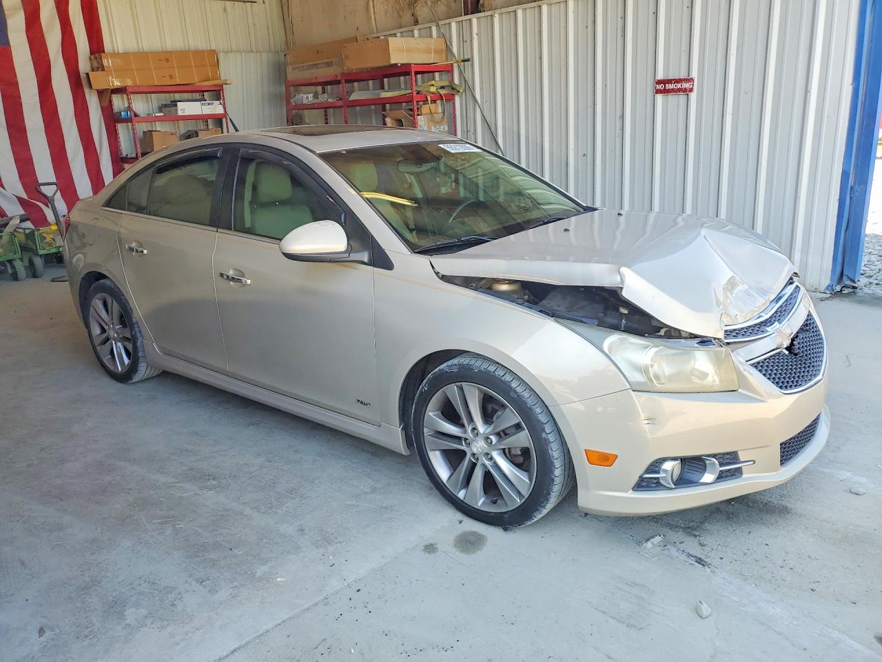 2012 Chevrolet Cruze Ltz Золотой vin: 1G1PH5SCXC7209178