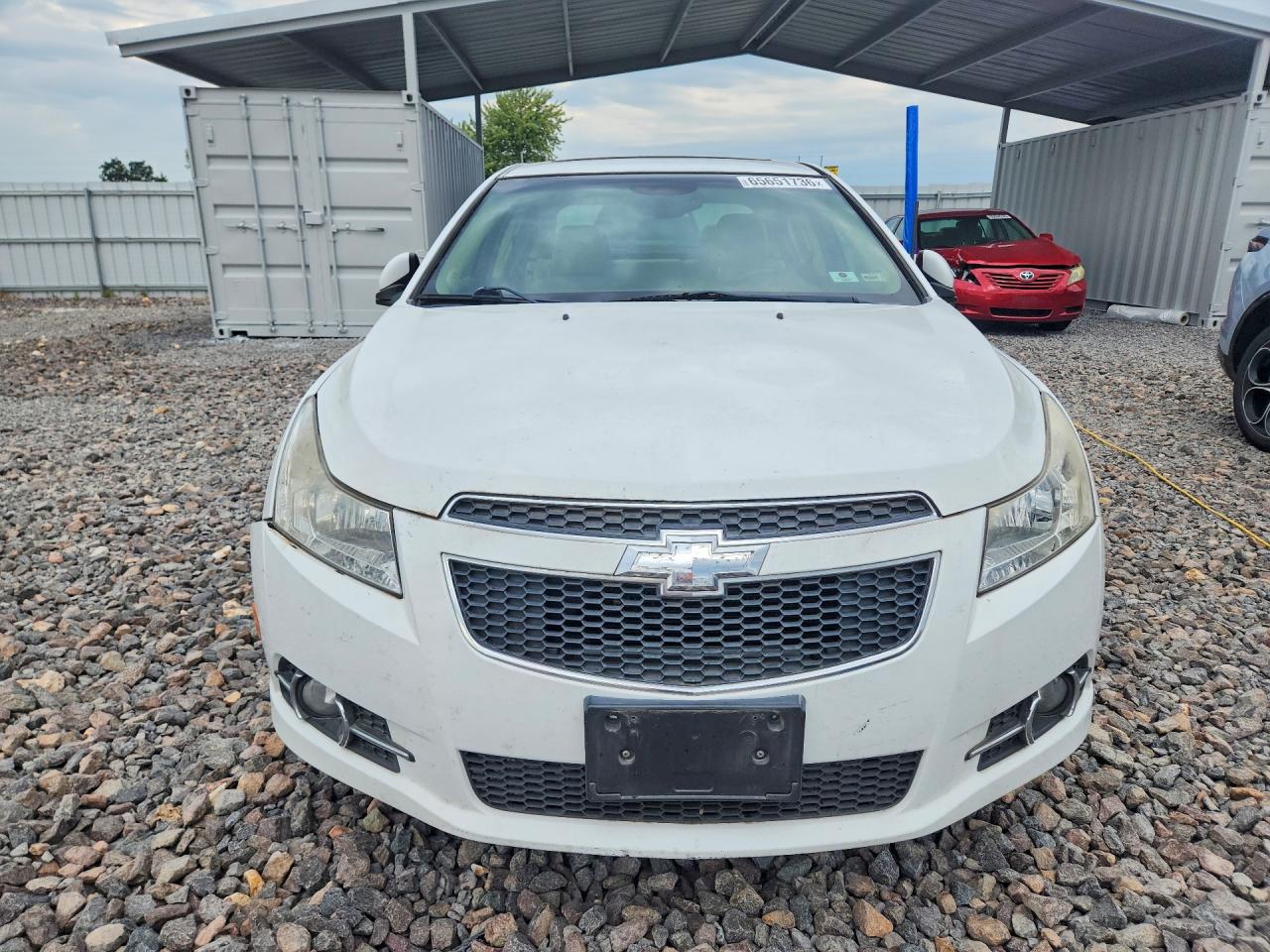 2012 Chevrolet Cruze Ltz White vin: 1G1PH5SCXC7249468