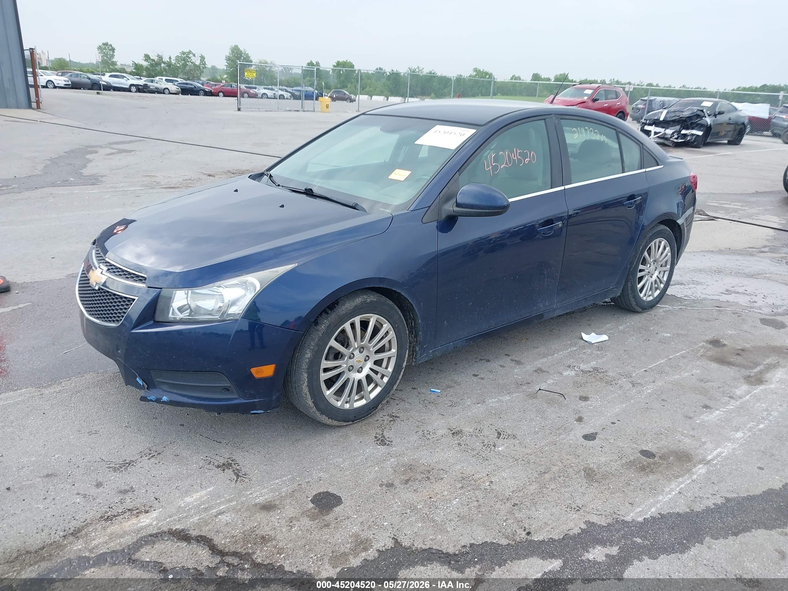2011 Chevrolet Cruze Eco Blue vin: 1G1PJ5S91B7217063