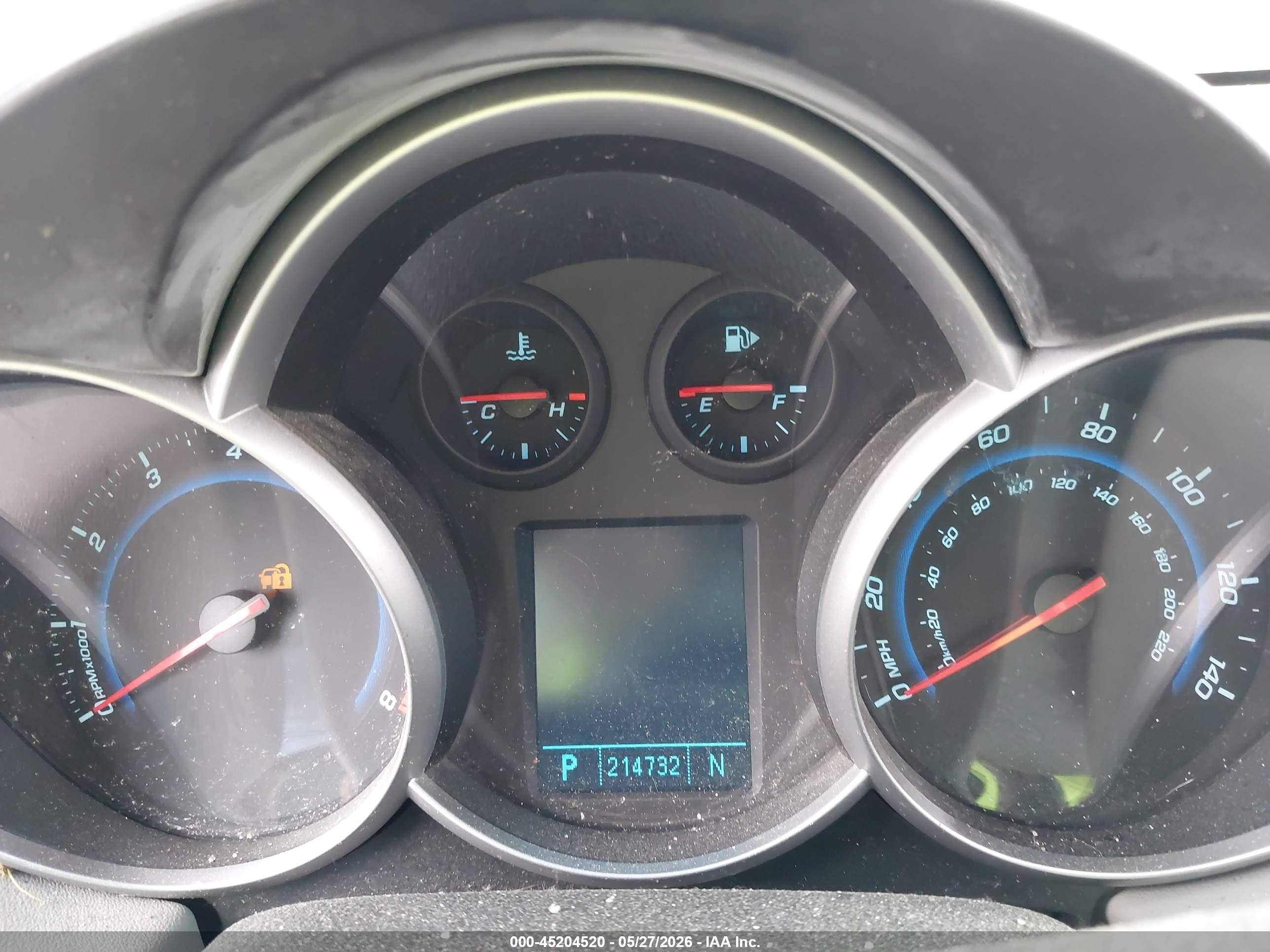2011 Chevrolet Cruze Eco Blue vin: 1G1PJ5S91B7217063