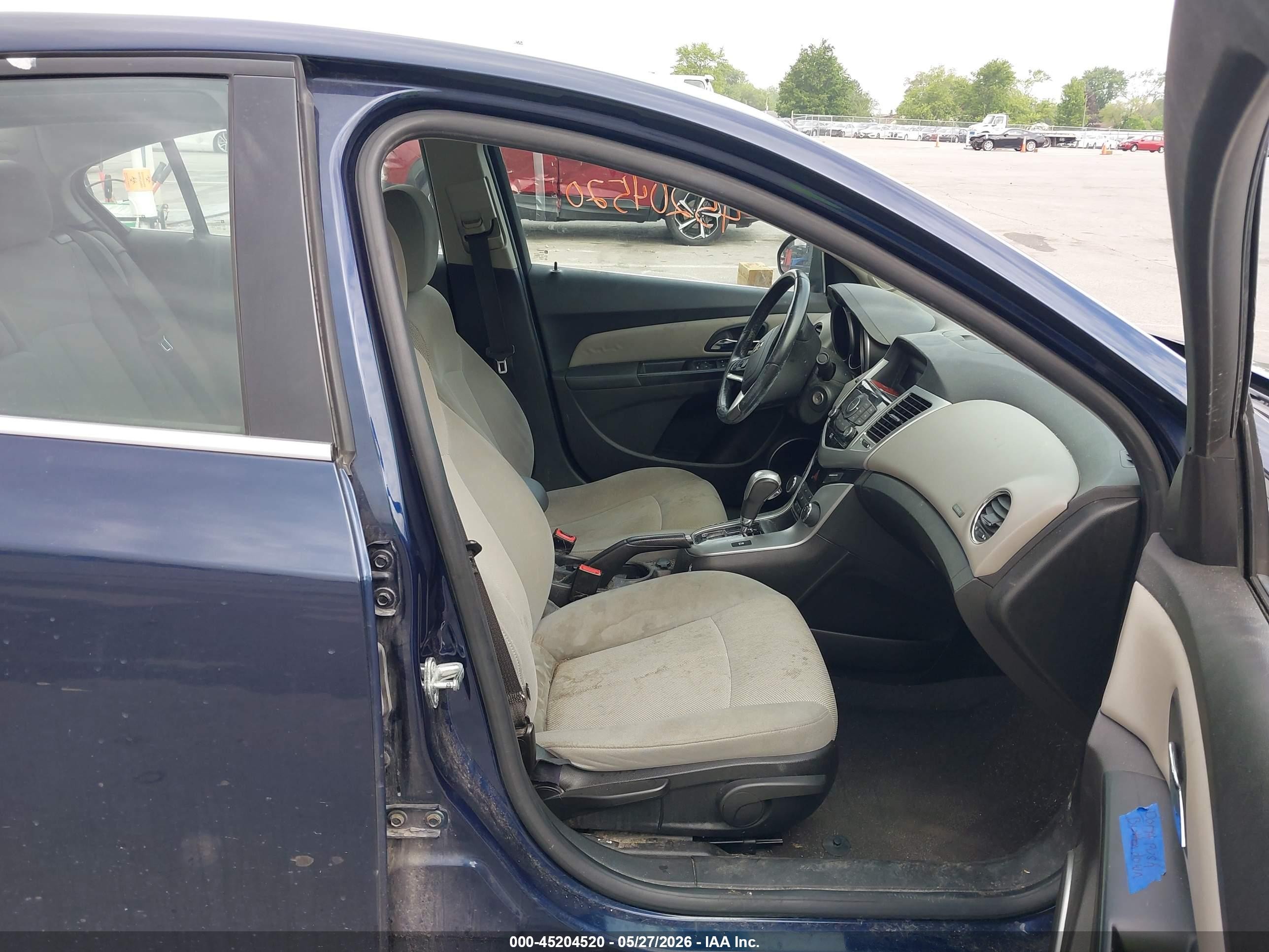 2011 Chevrolet Cruze Eco Blue vin: 1G1PJ5S91B7217063