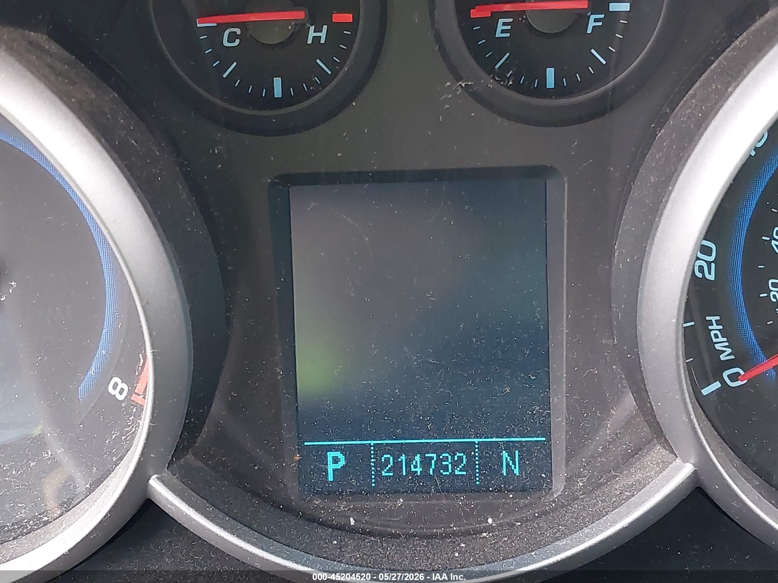 2011 Chevrolet Cruze Eco Blue vin: 1G1PJ5S91B7217063