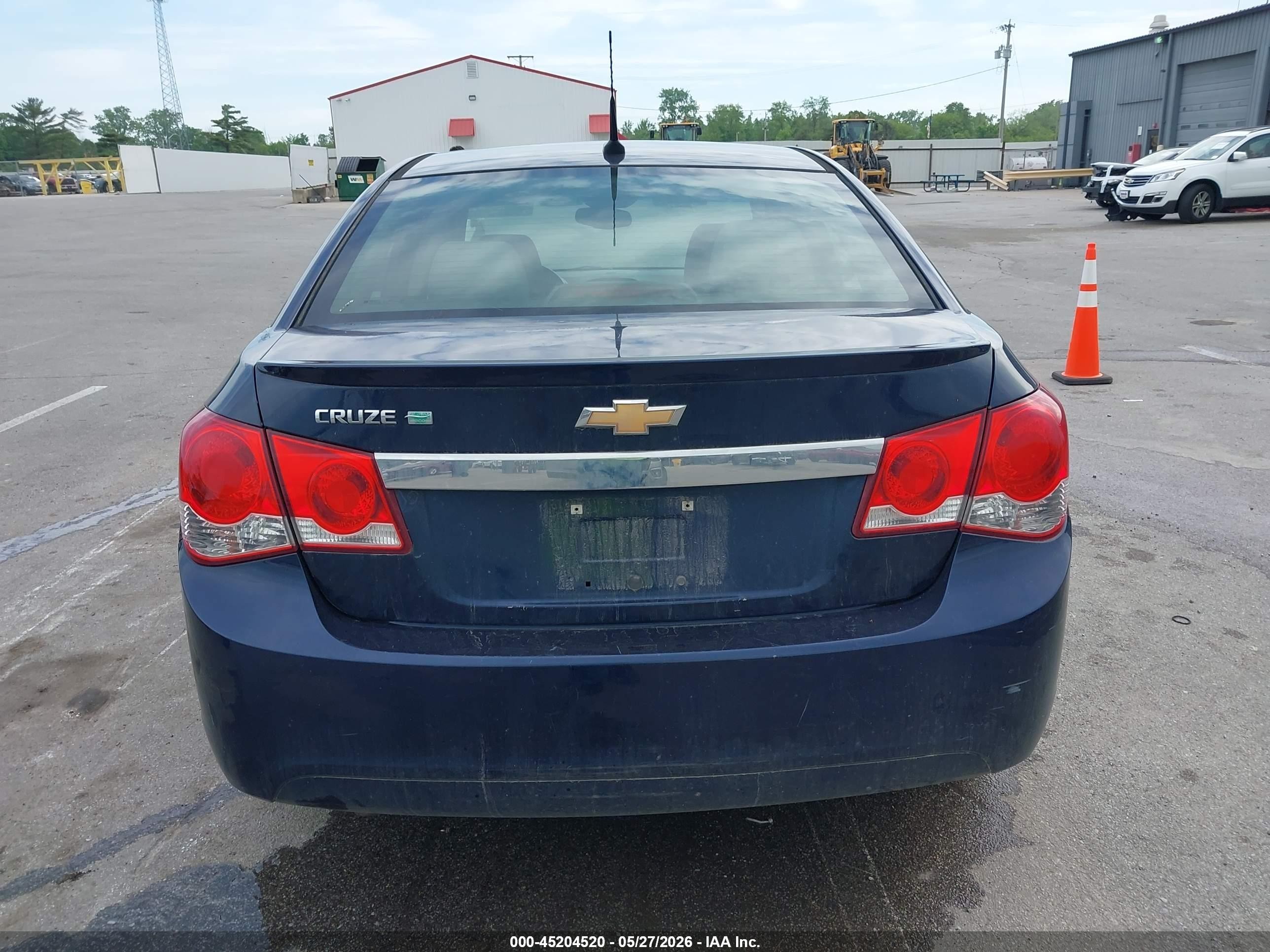 2011 Chevrolet Cruze Eco Blue vin: 1G1PJ5S91B7217063