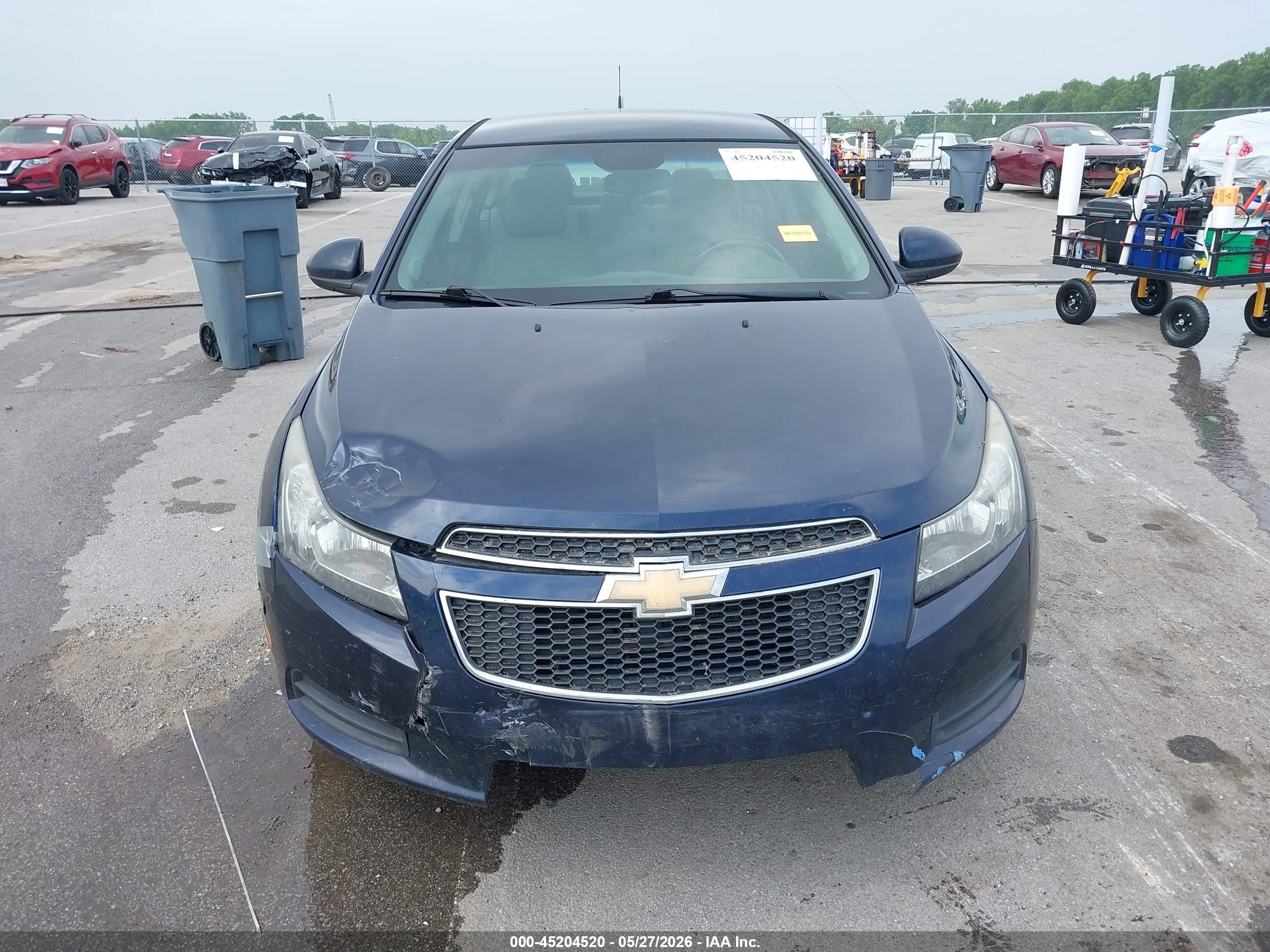 2011 Chevrolet Cruze Eco Blue vin: 1G1PJ5S91B7217063