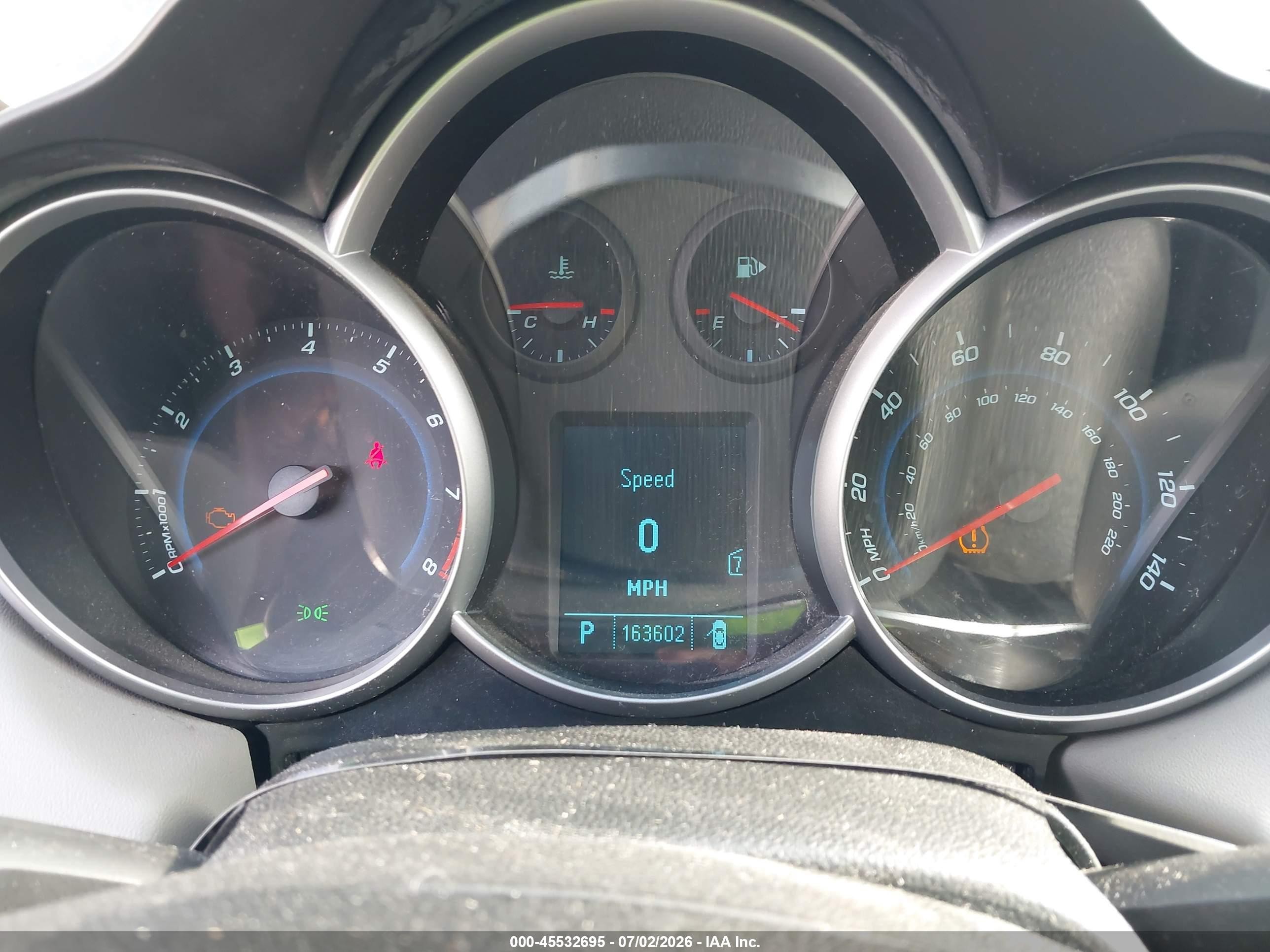 2011 Chevrolet Cruze Eco Blue vin: 1G1PJ5S92B7185059