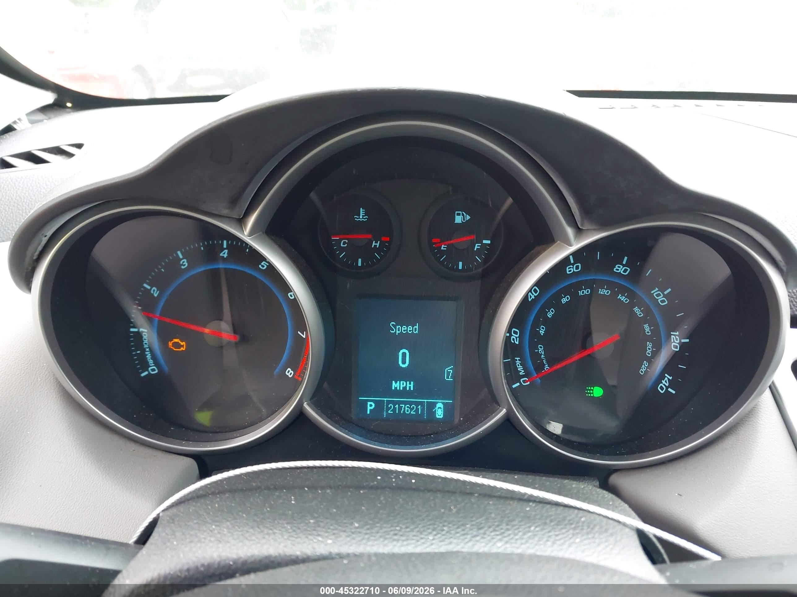 2011 Chevrolet Cruze Eco Silver vin: 1G1PJ5S92B7257846