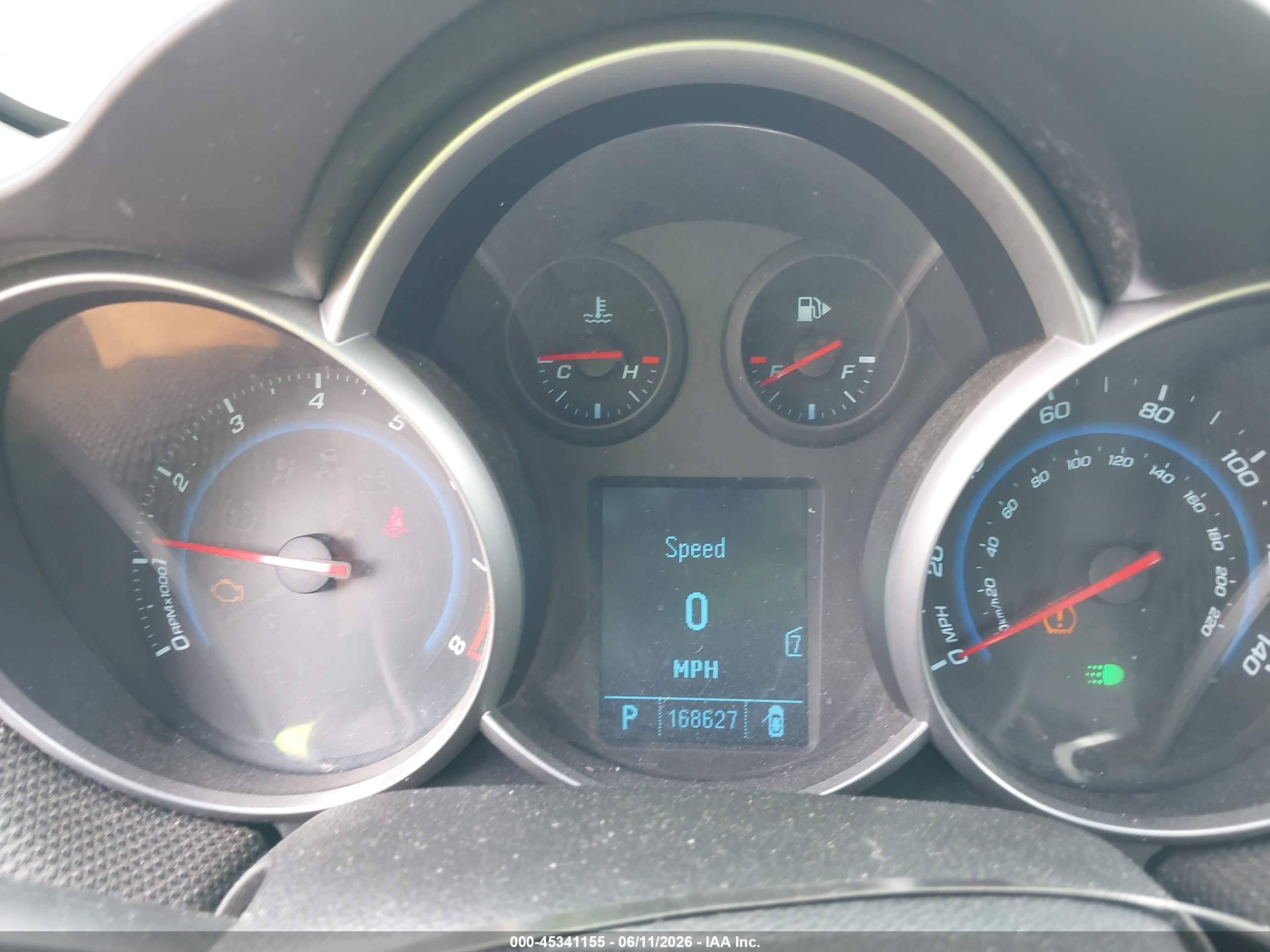 2011 Chevrolet Cruze Eco Gray vin: 1G1PJ5S97B7207914