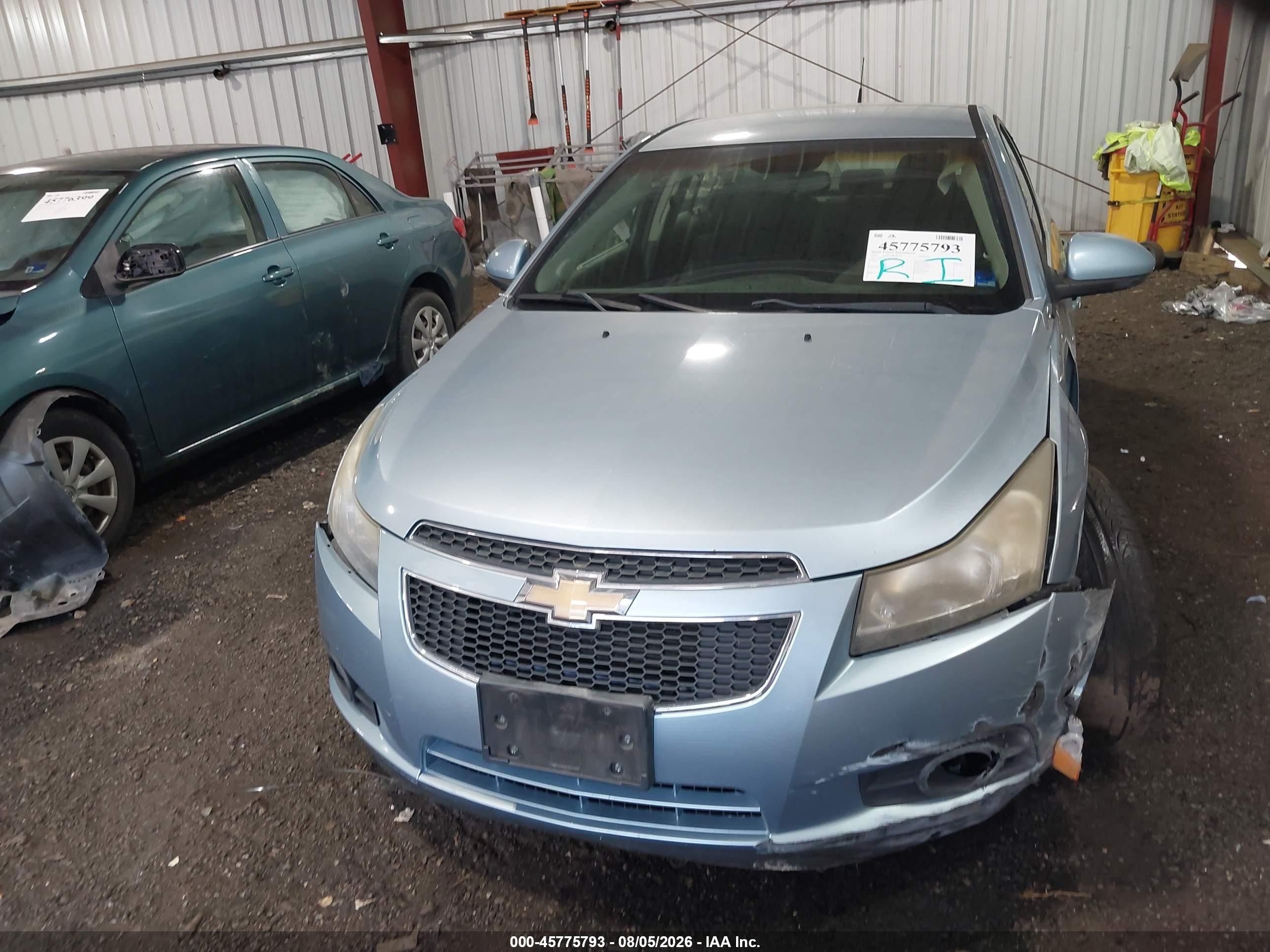 2011 Chevrolet Cruze Eco Light Blue vin: 1G1PJ5S97B7281401