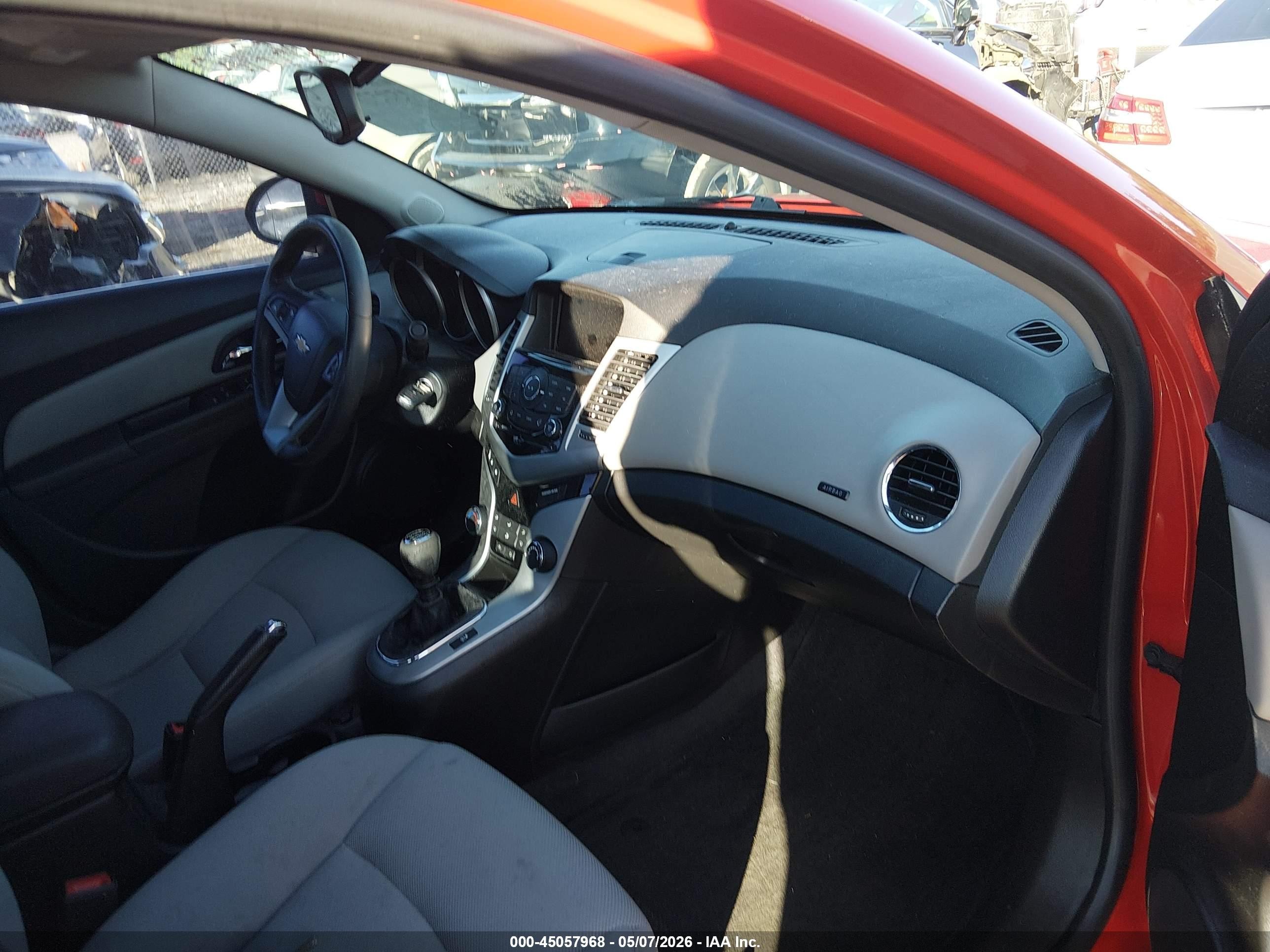 2014 Chevrolet Cruze Eco Manual Красный vin: 1G1PJ5SB0E7149135