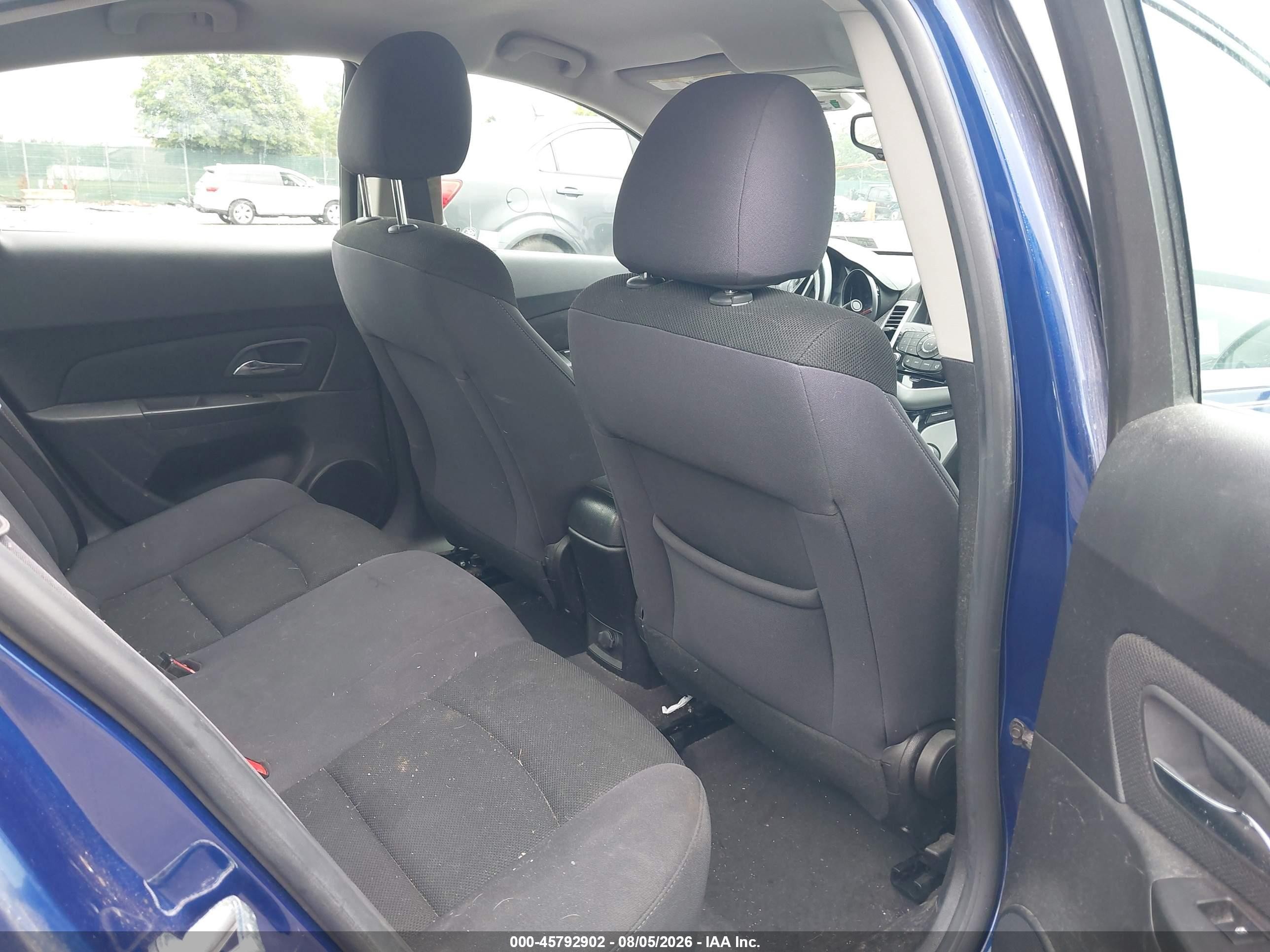 2013 Chevrolet Cruze Eco Manual Blue vin: 1G1PJ5SB2D7126096