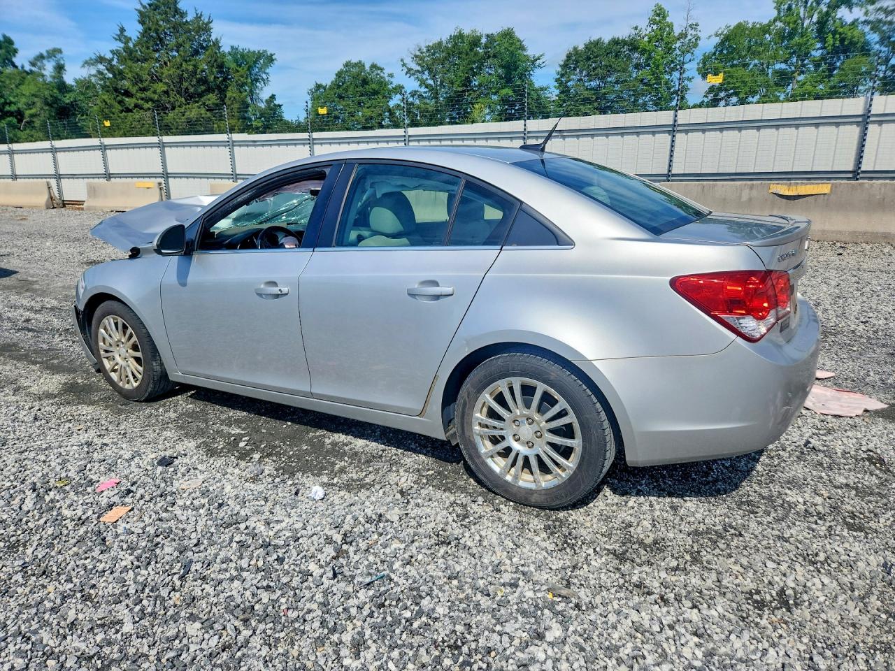 2013 Chevrolet Cruze Eco Silver vin: 1G1PJ5SB3D7300631