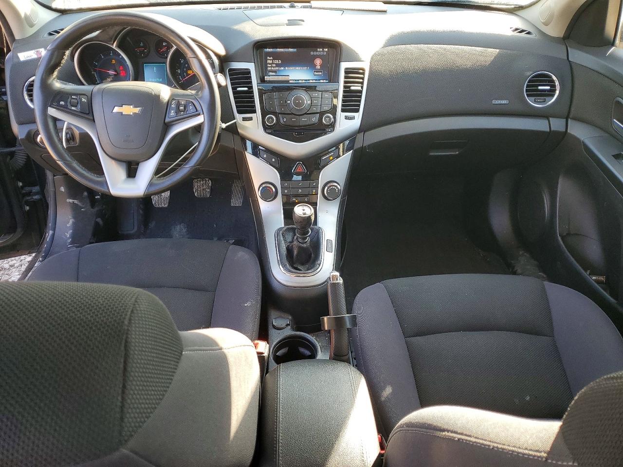 2013 Chevrolet Cruze Black vin: 1G1PJ5SB5D7225110