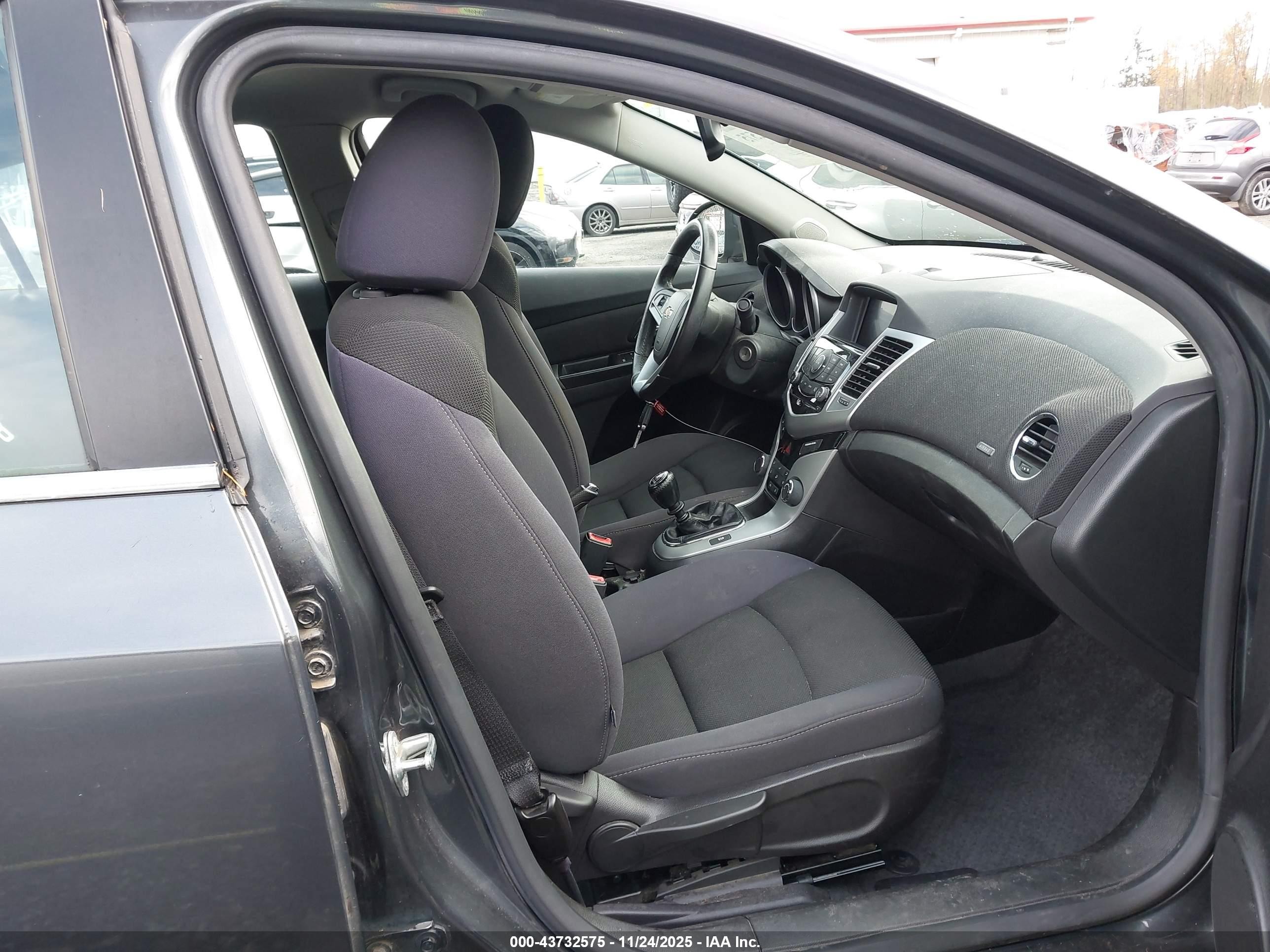 2013 Chevrolet Cruze Eco Manual Gray vin: 1G1PJ5SB6D7169534