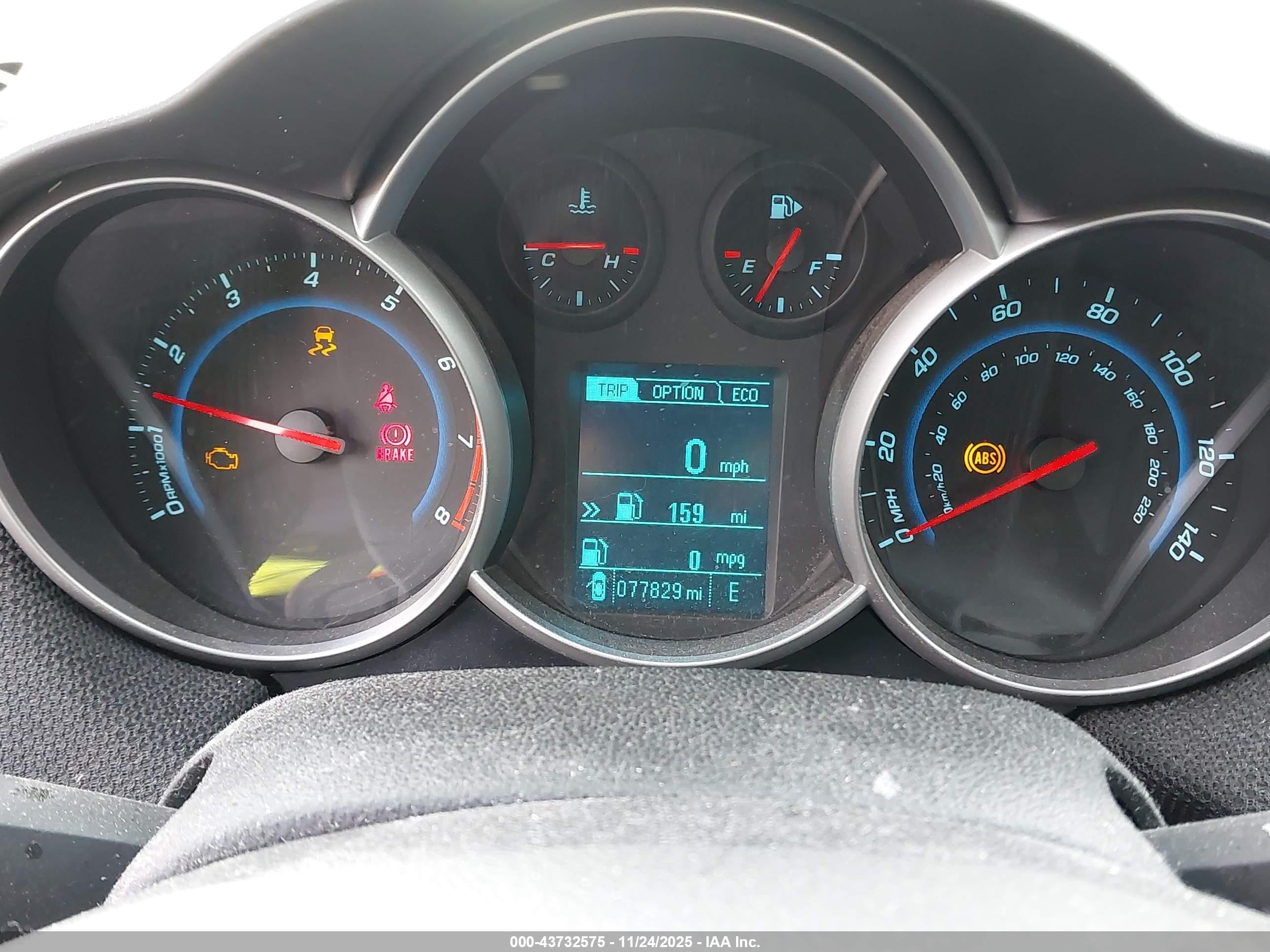 2013 Chevrolet Cruze Eco Manual Gray vin: 1G1PJ5SB6D7169534