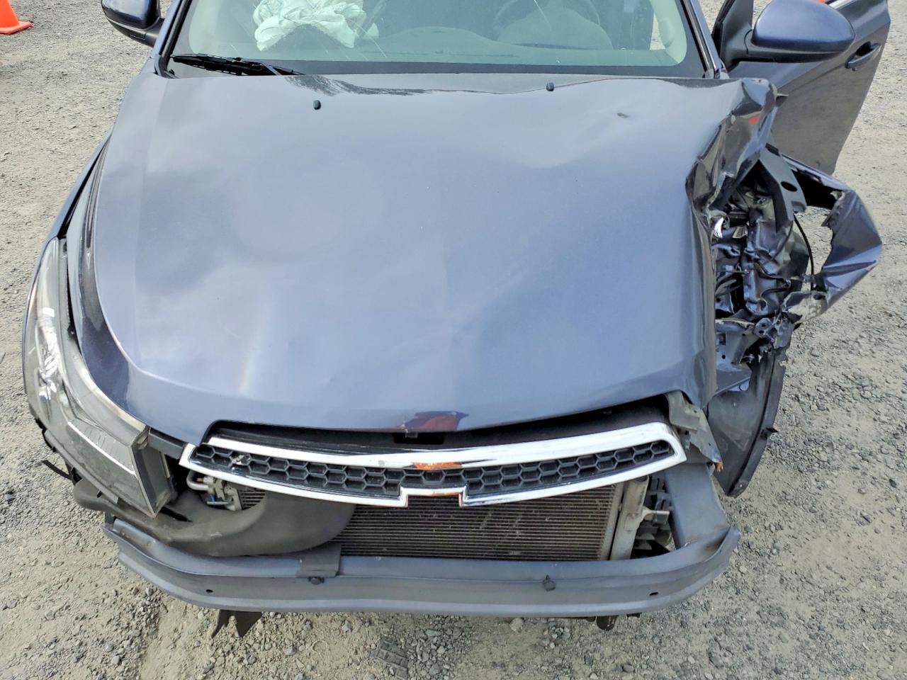2013 Chevrolet Cruze Eco Gray vin: 1G1PJ5SB8D7126412