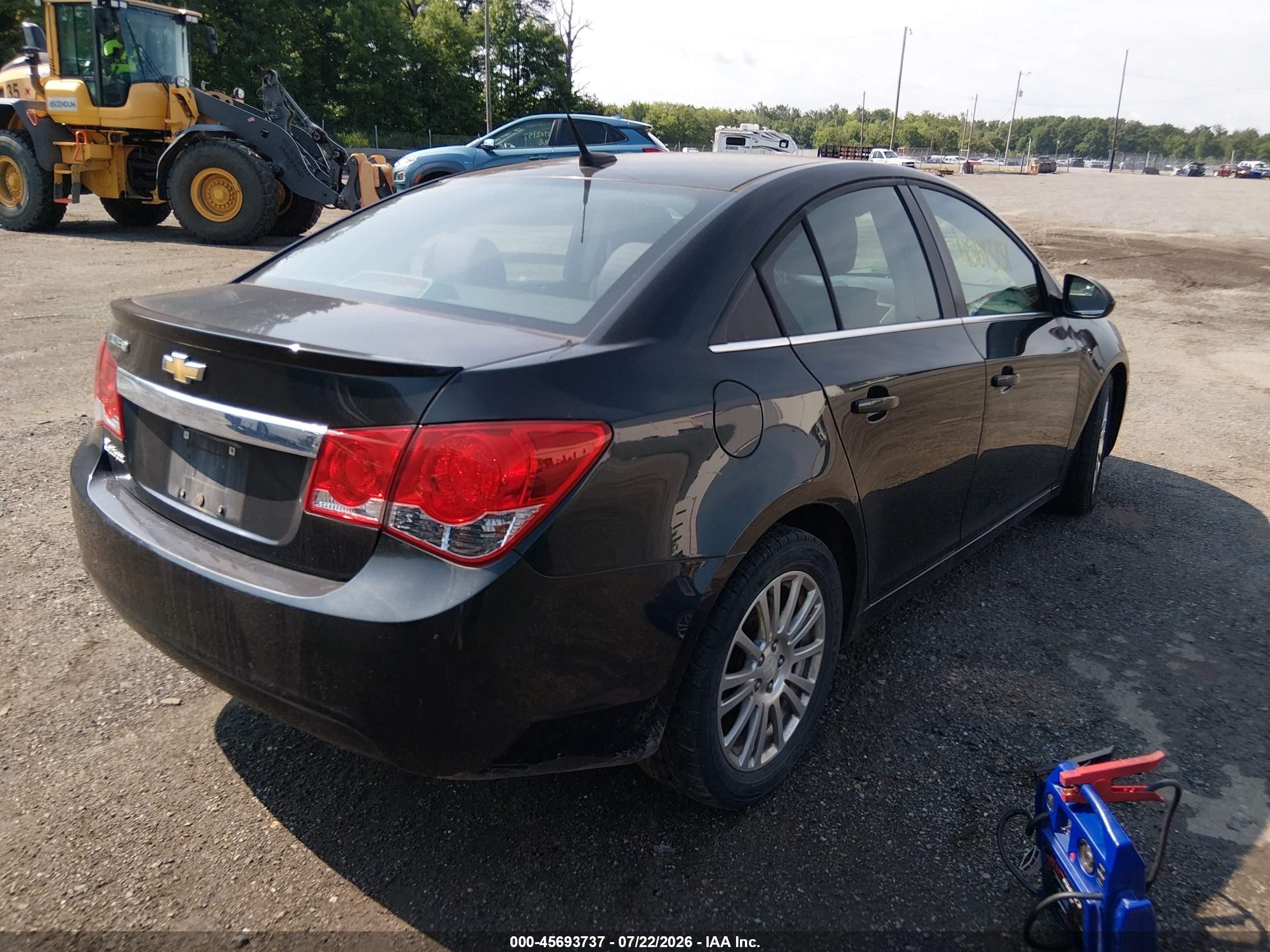 2013 Chevrolet Cruze Eco Manual Black vin: 1G1PJ5SBXD7229170