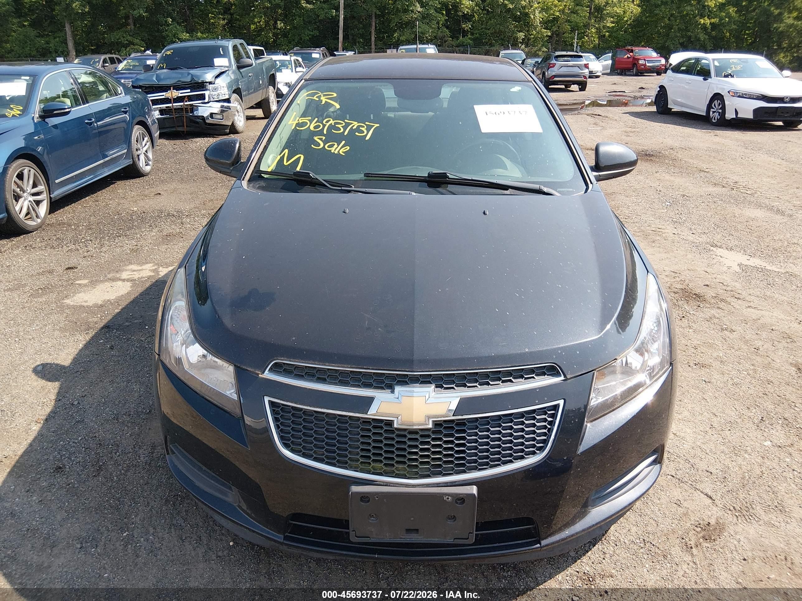 2013 Chevrolet Cruze Eco Manual Black vin: 1G1PJ5SBXD7229170