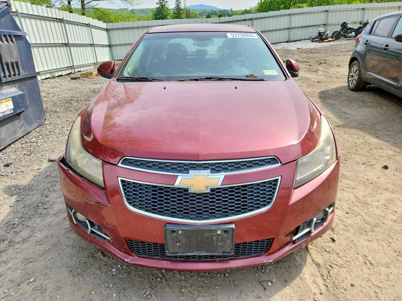 2012 Chevrolet Cruze Eco Красный vin: 1G1PJ5SC0C7239990