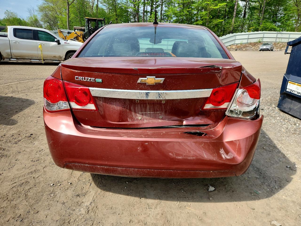 2012 Chevrolet Cruze Eco Красный vin: 1G1PJ5SC0C7239990